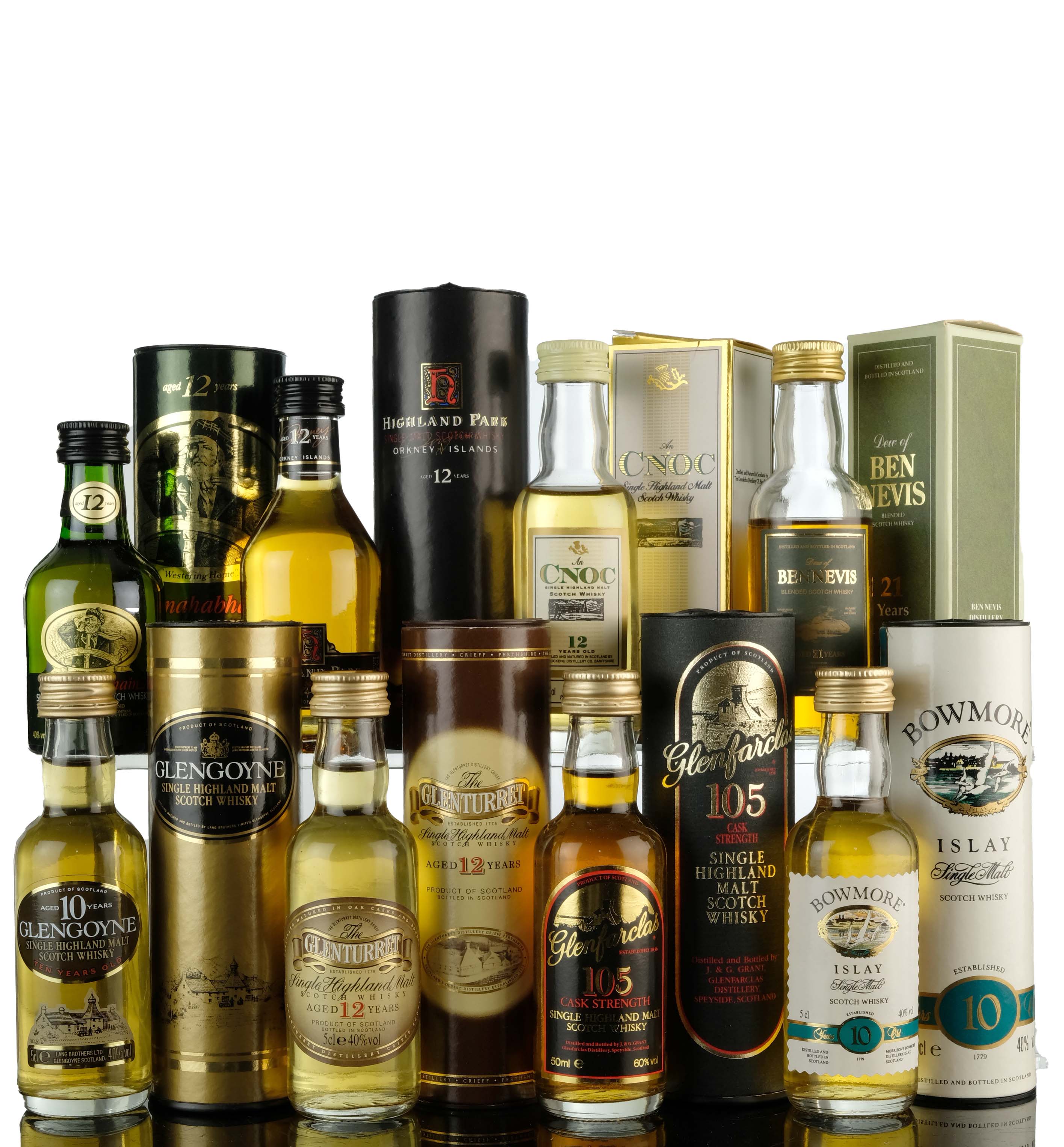 8 x Malt Miniatures