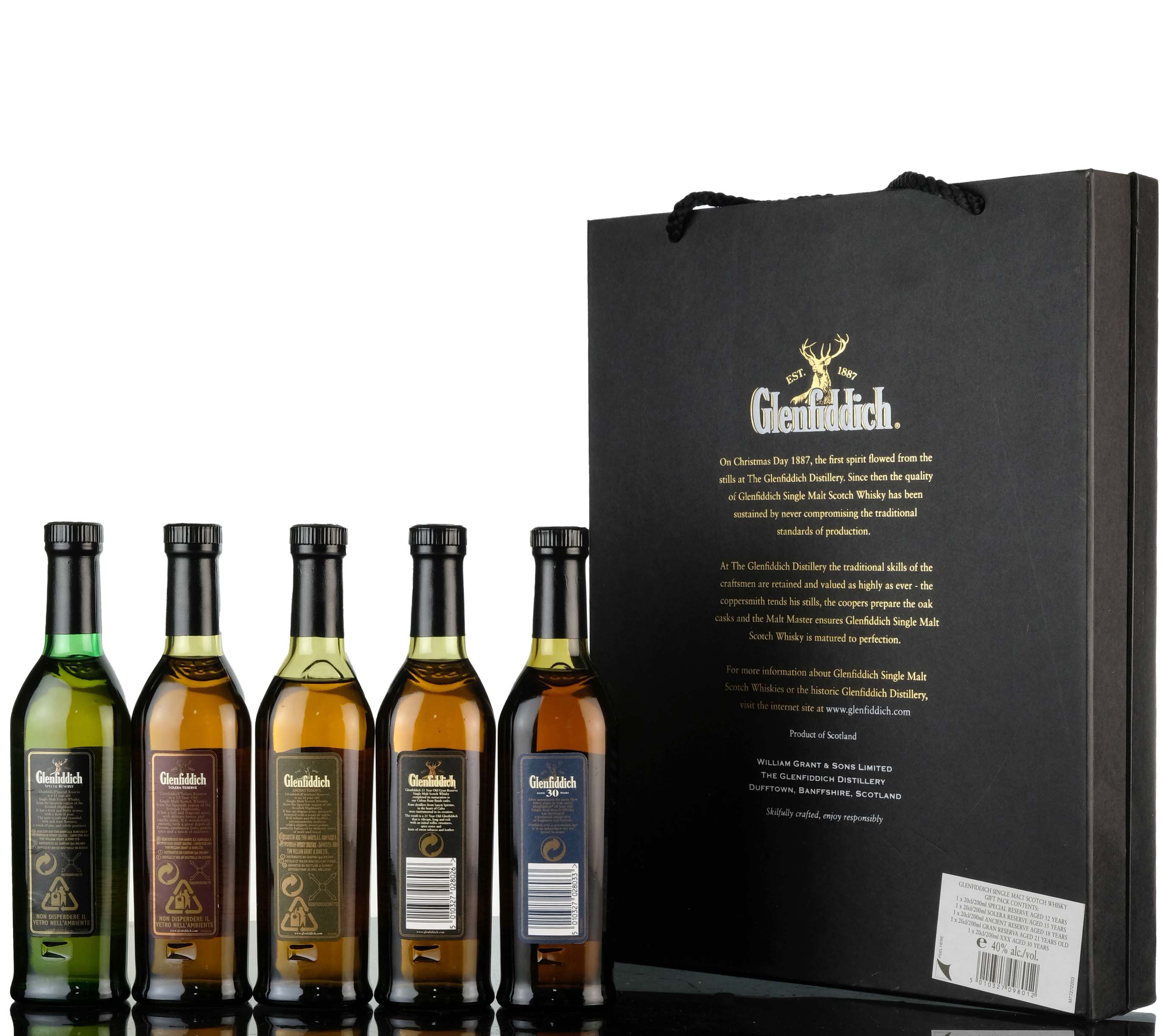 Glenfiddich 20cl Collection