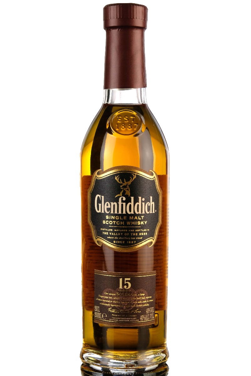 Glenfiddich 15 Year Old - Solera Reserve - 20cl