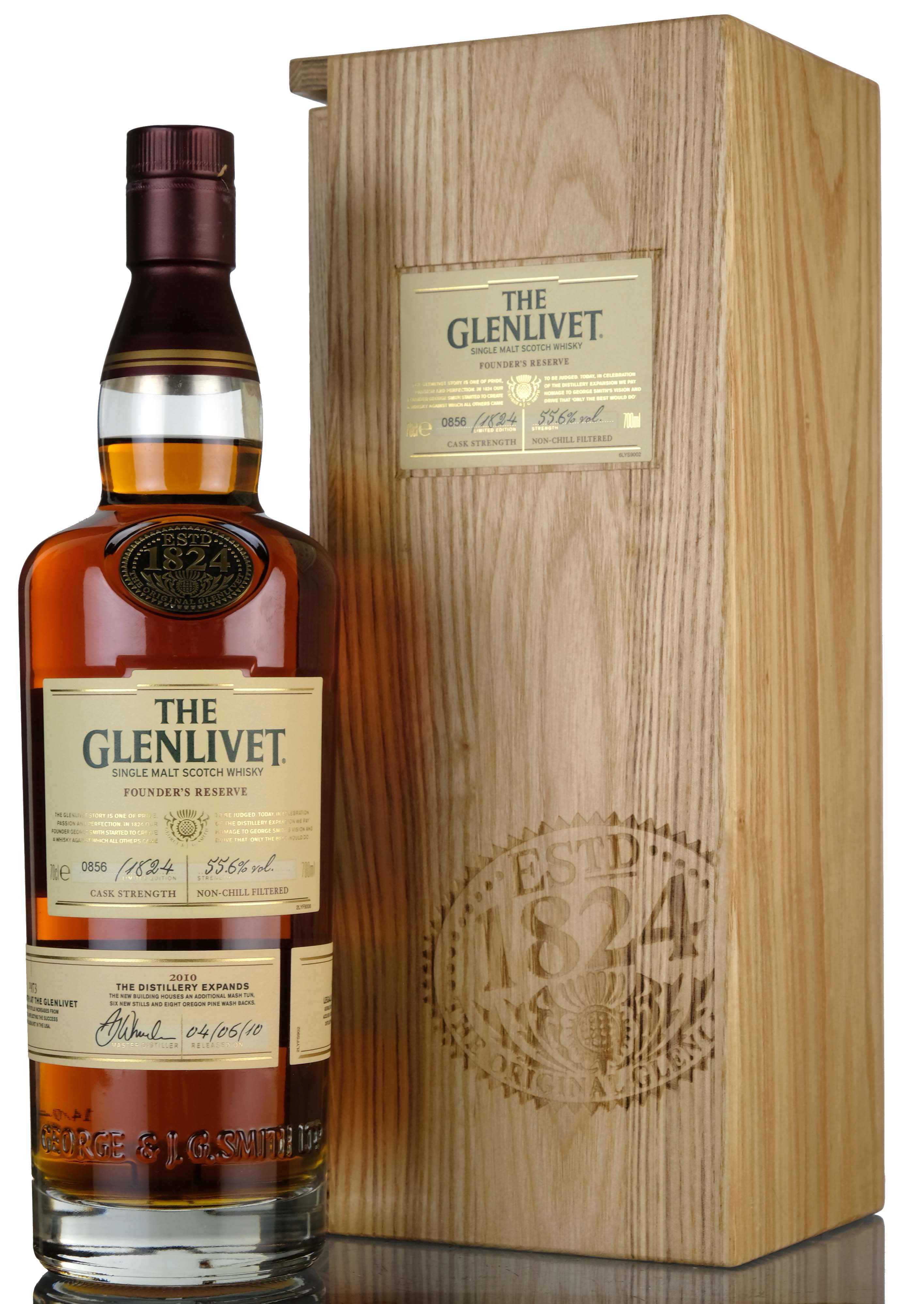 GLENLIVET 21 YEAR OLD - FOUNDERS RESERVE