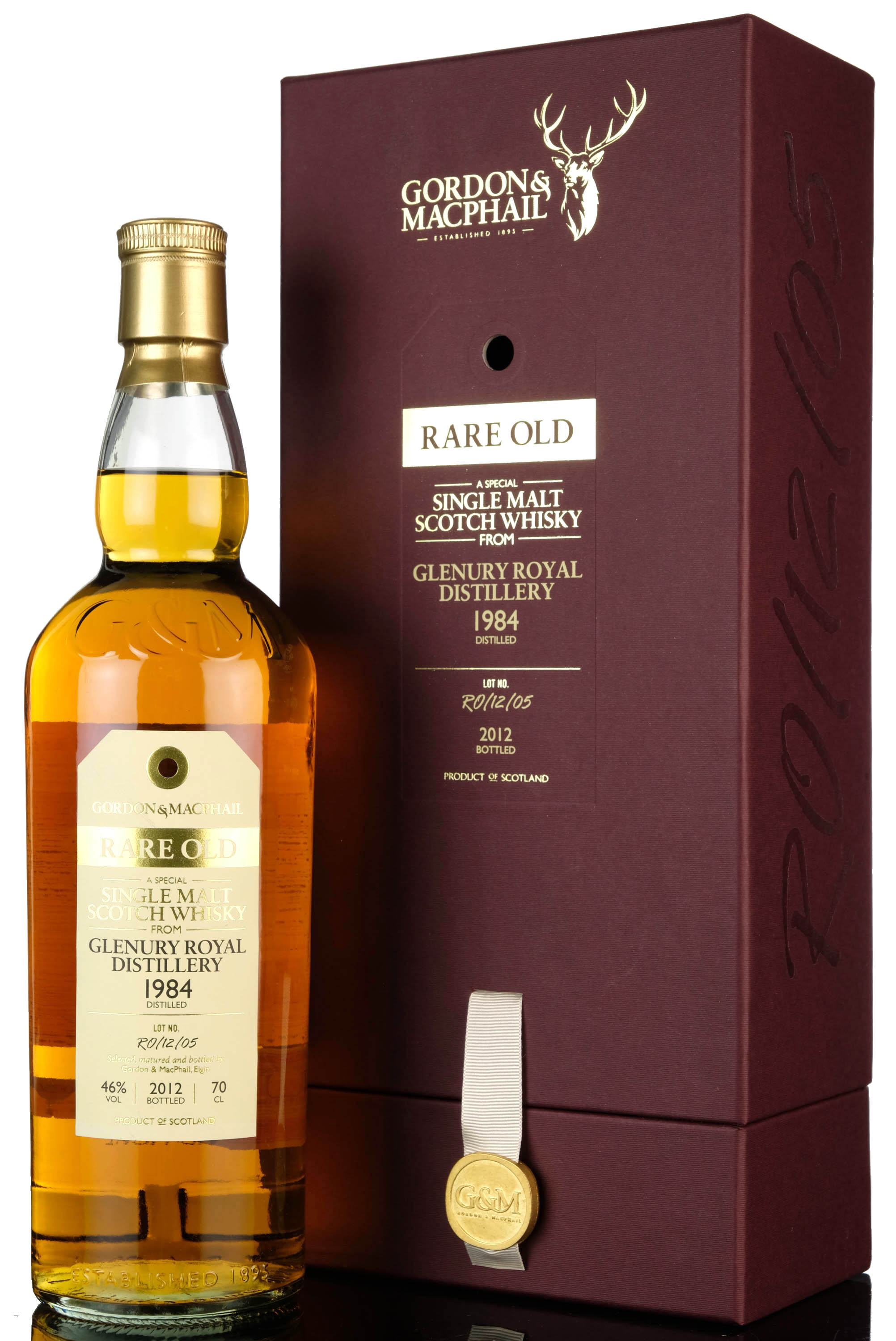 Glenury Royal 1984 - 2012 Rare Old Gordon Macphail Ro1205