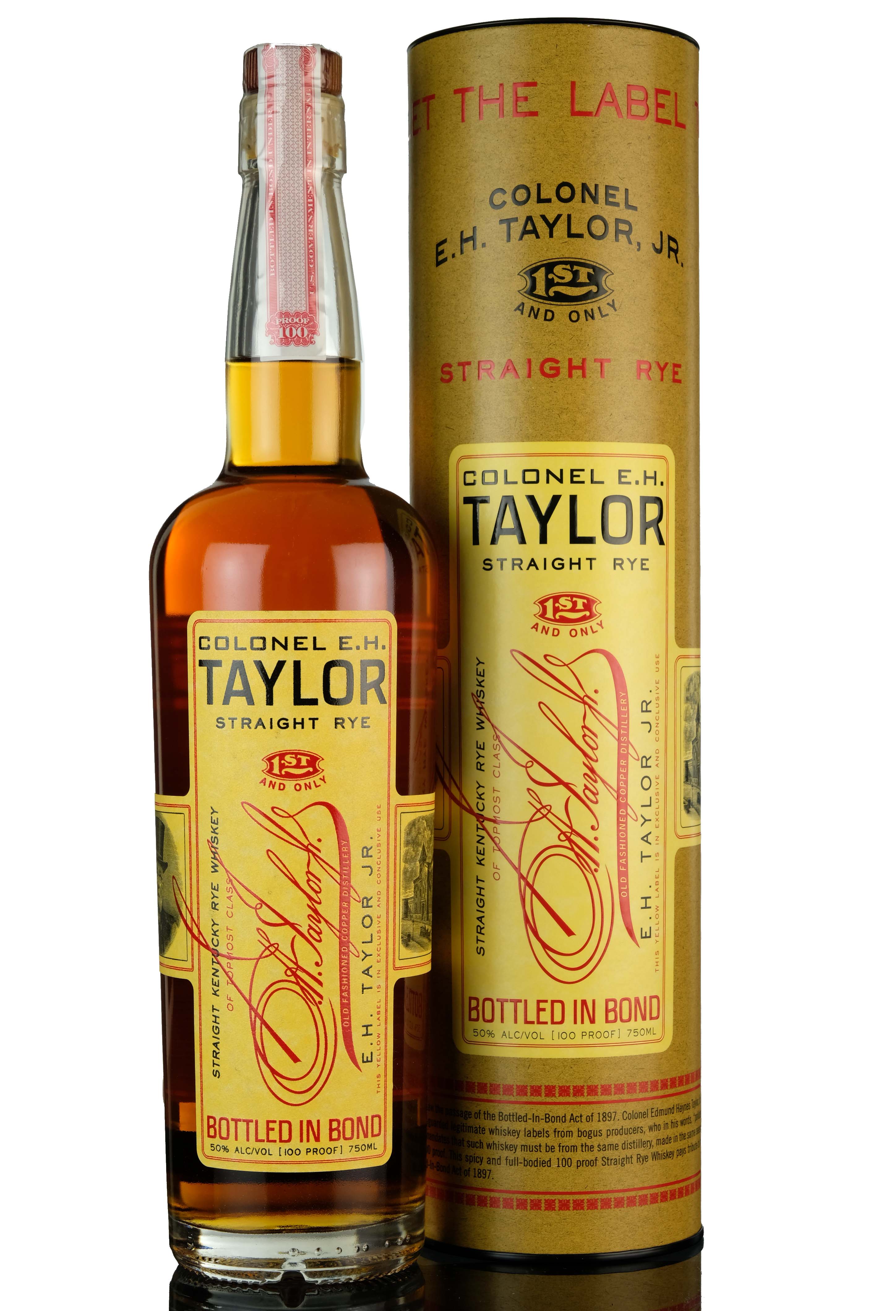 Colonel Eh Taylor 1st And Only Straight Kentucky Rye Whiskey
