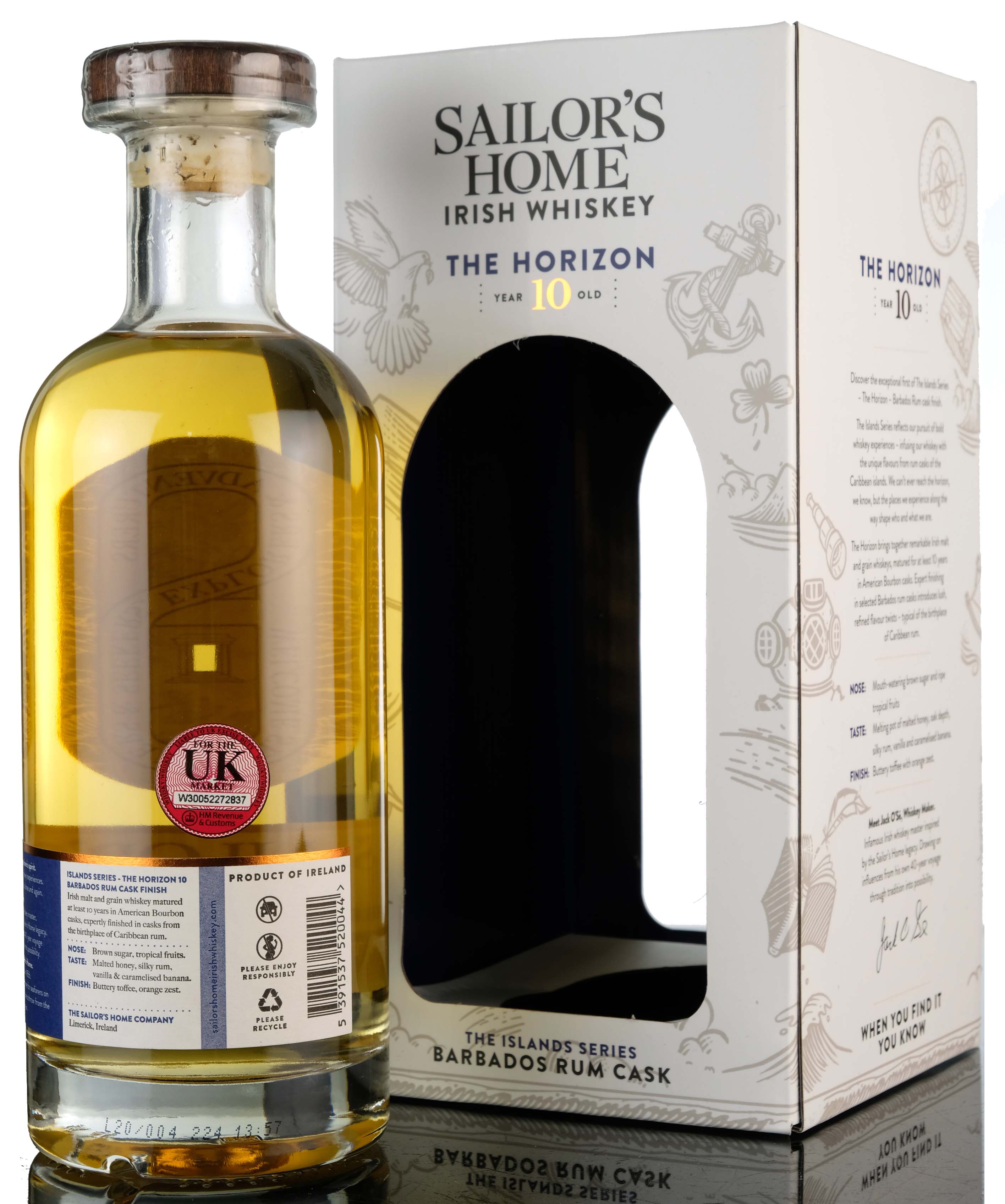 Sailors Home The Horizon - 10 Year Old Irish Whiskey