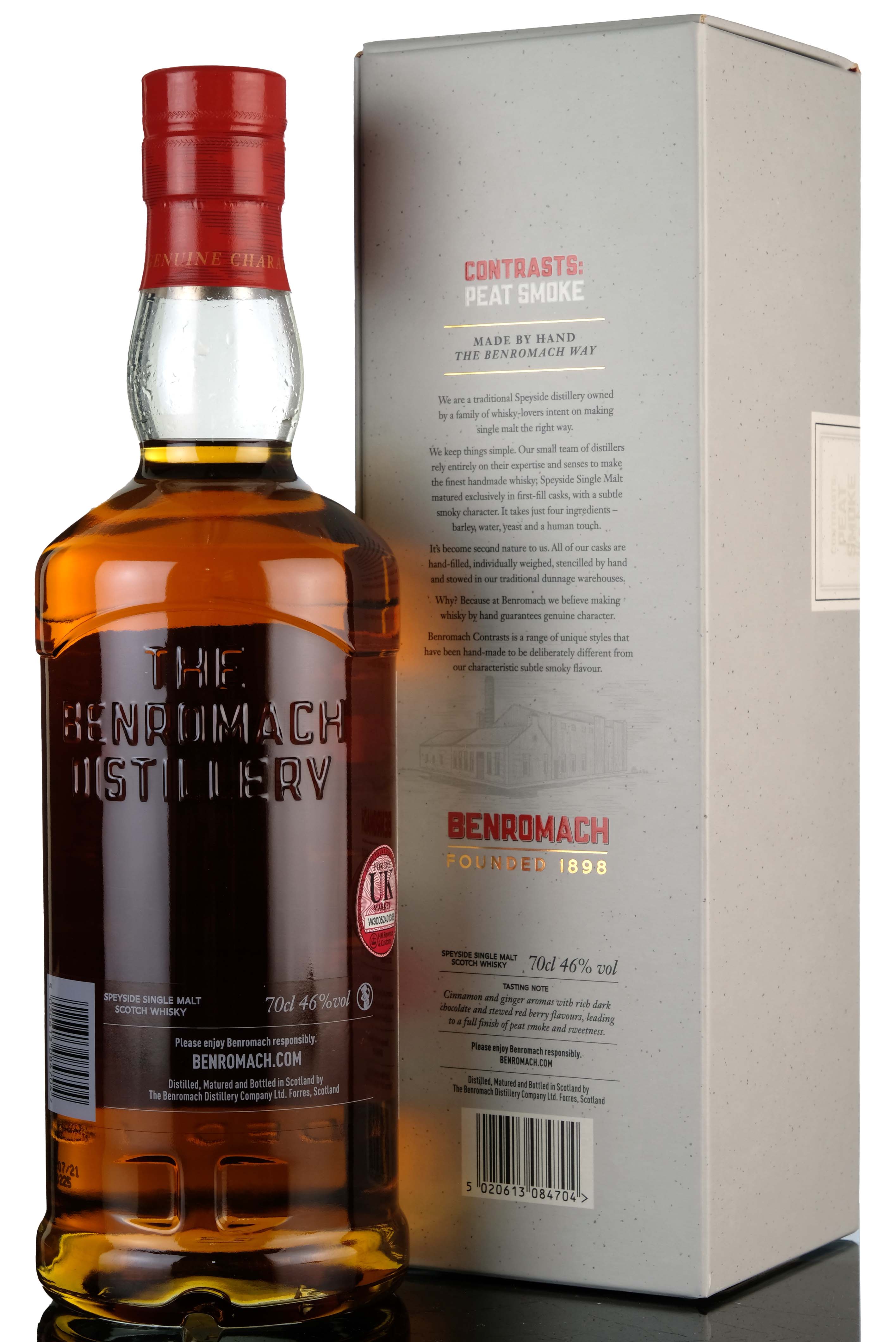 Benromach 2012 - 2021 Contrasts Peat Smoke