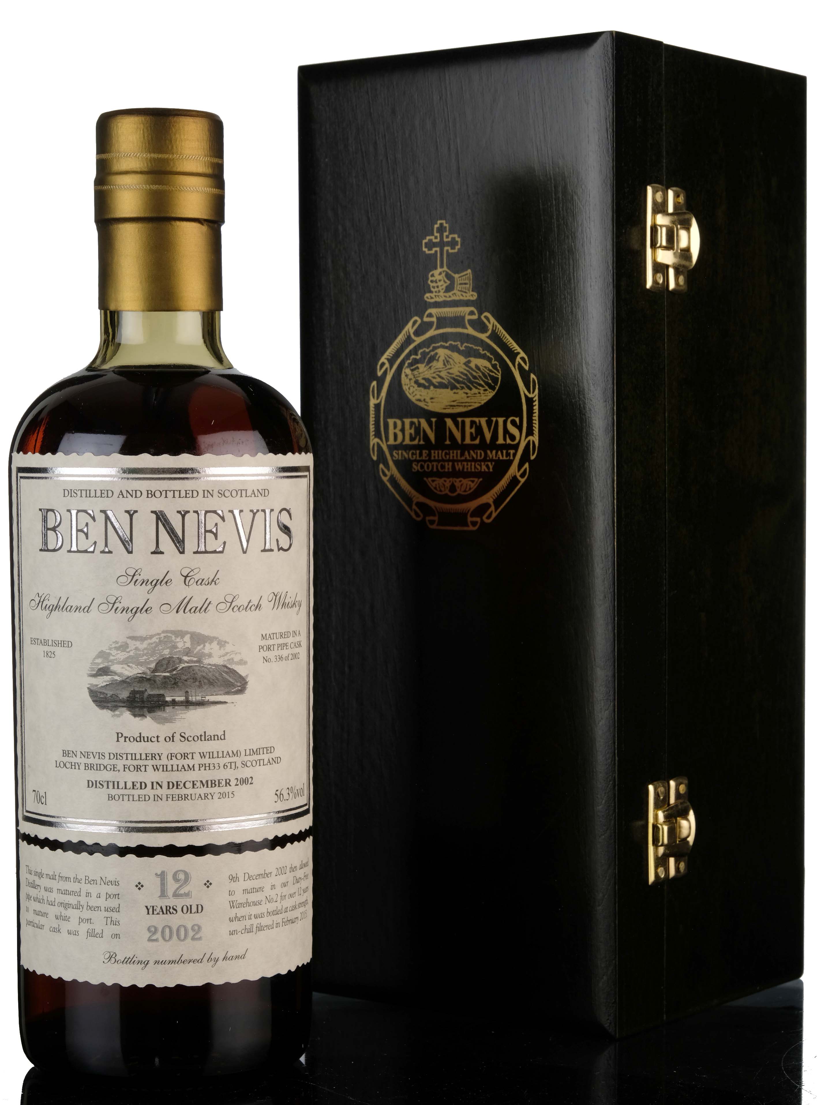 Ben Nevis 20022015  Single Cask 336  Port Pipe Cask