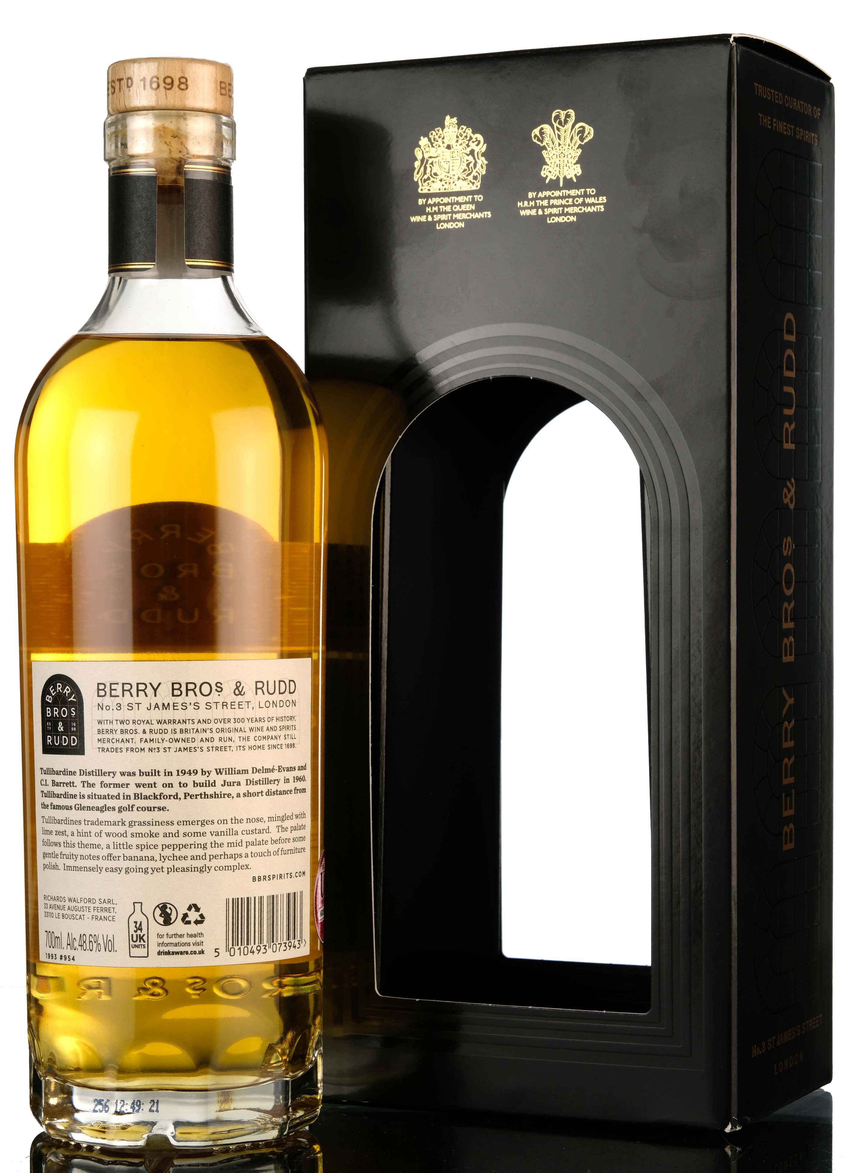 Tullibardine 1993 - 2021 Berry Bros Rudd Single Cask 954