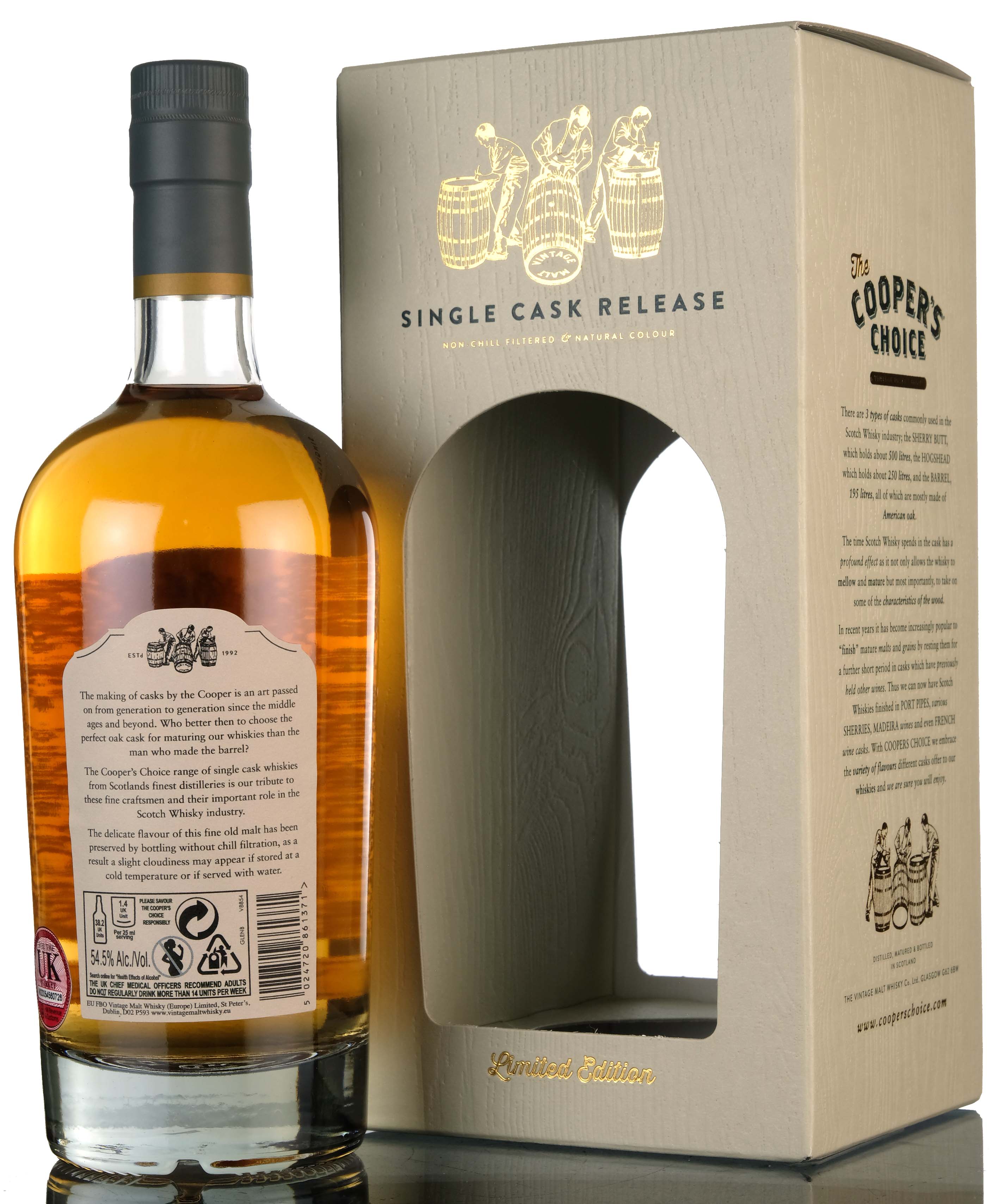 Glenburgie 2012-2021 - 8 Year Old - Coopers Choice - Single Cask 128