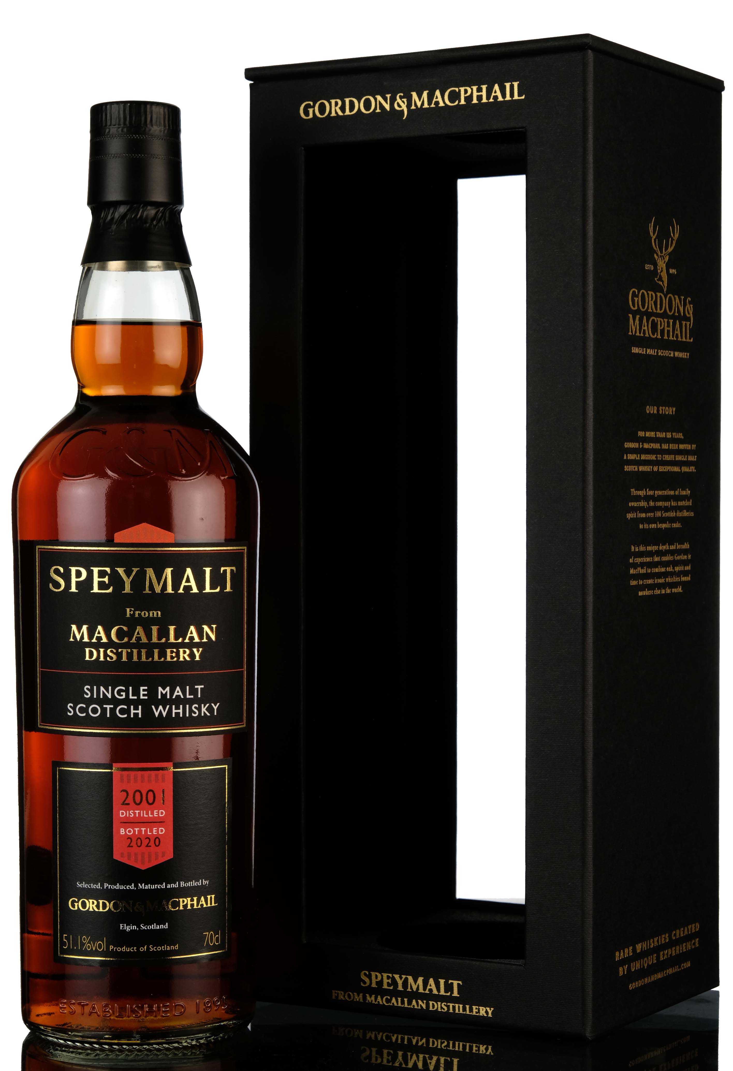 Macallan 20012020 Gordon MacPhail Speymalt Single Cask 3433