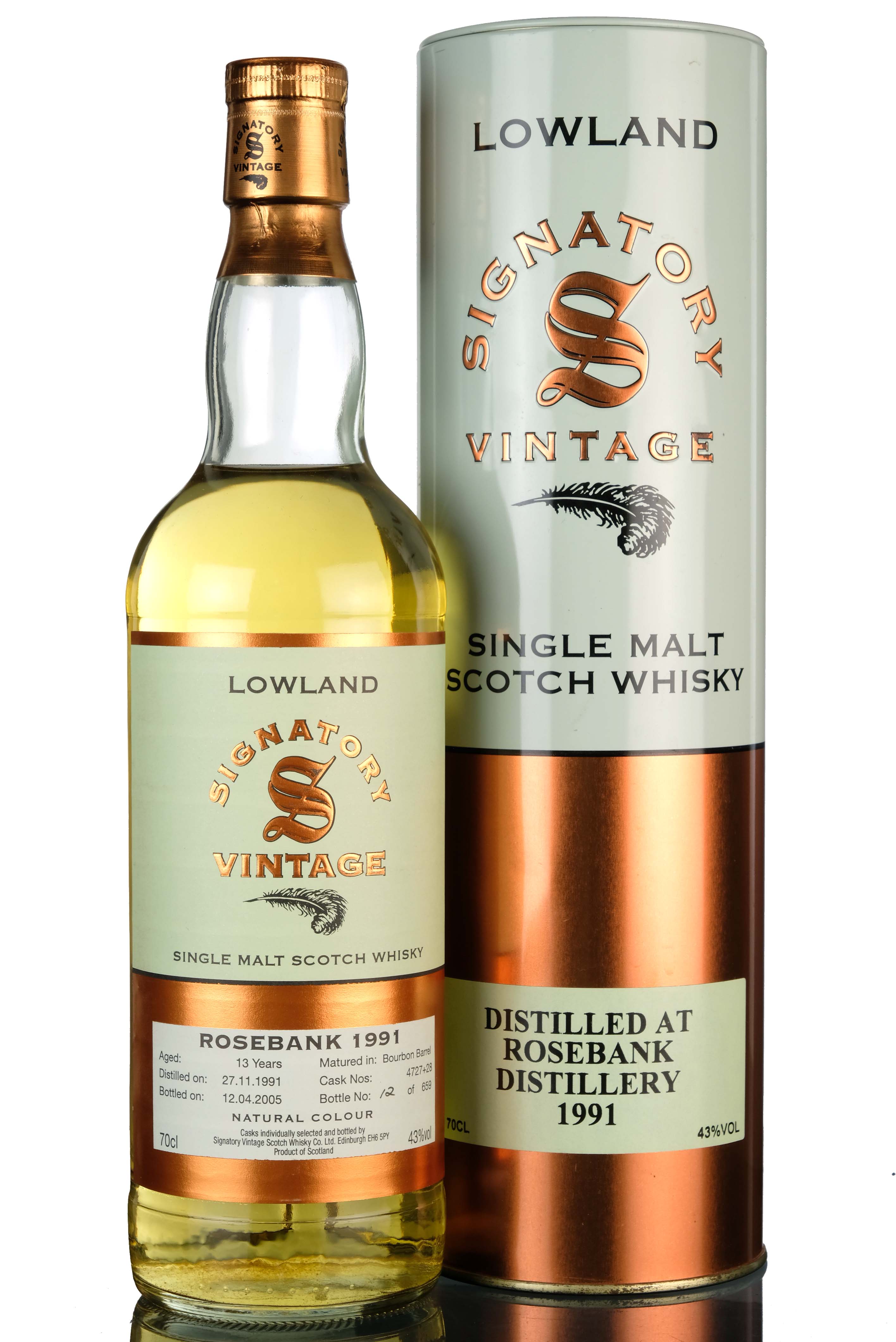 Rosebank 1991 - 2005 13 Signatory Vintage Casks 472728