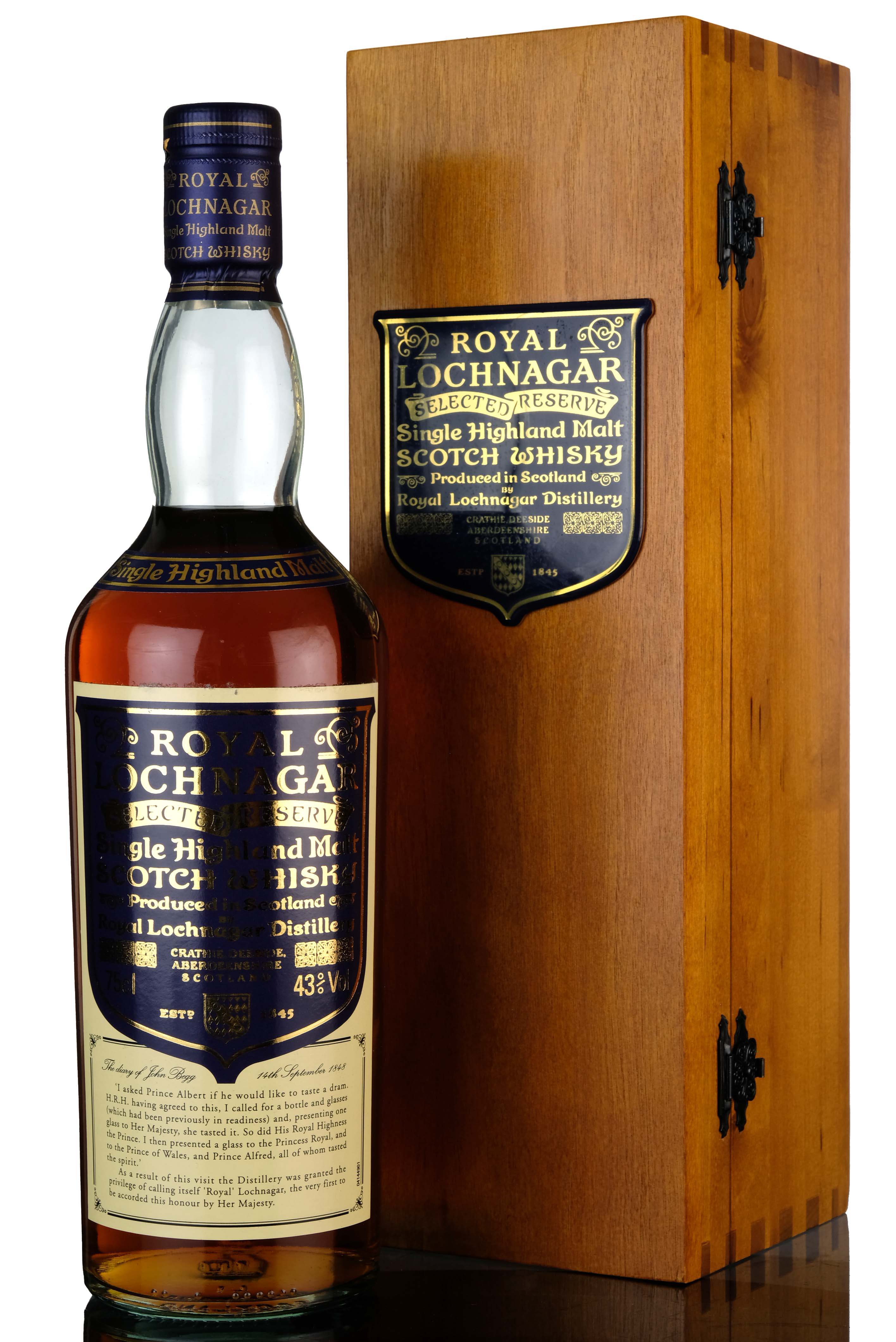 Royal Lochnagar Selected Reserve - Circa 2000