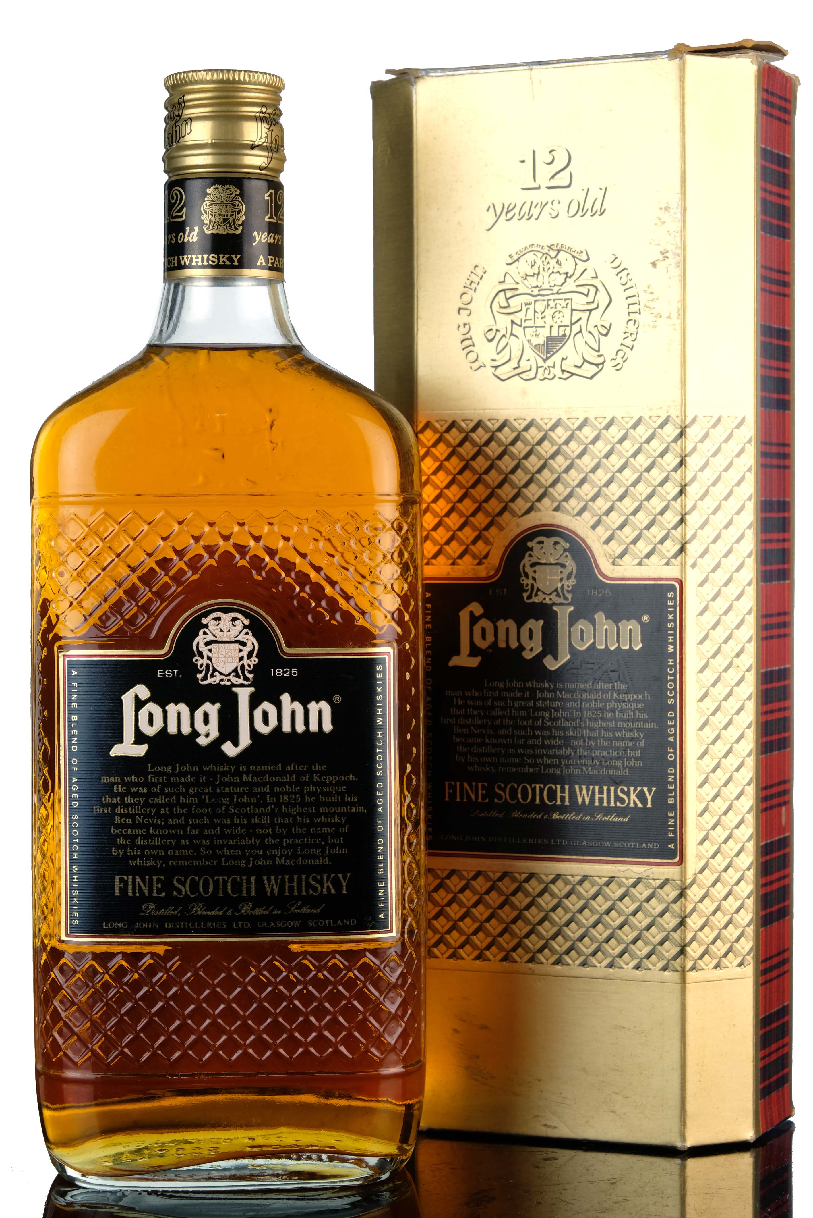 Long John 12 Year Old  Late 1970s