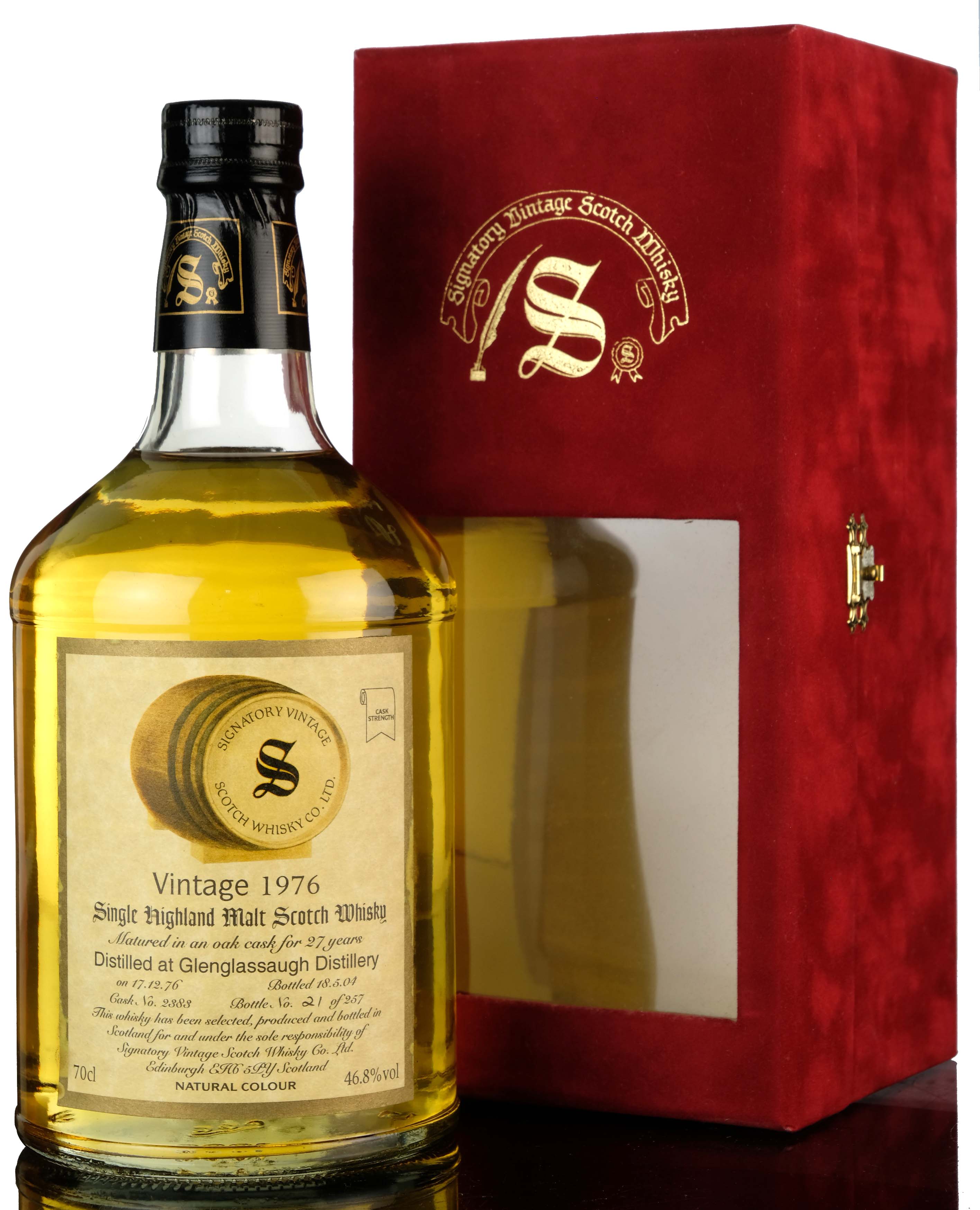 Glenglassaugh 1976 - 2004 27 Signatory Vintage Single Cask 2383
