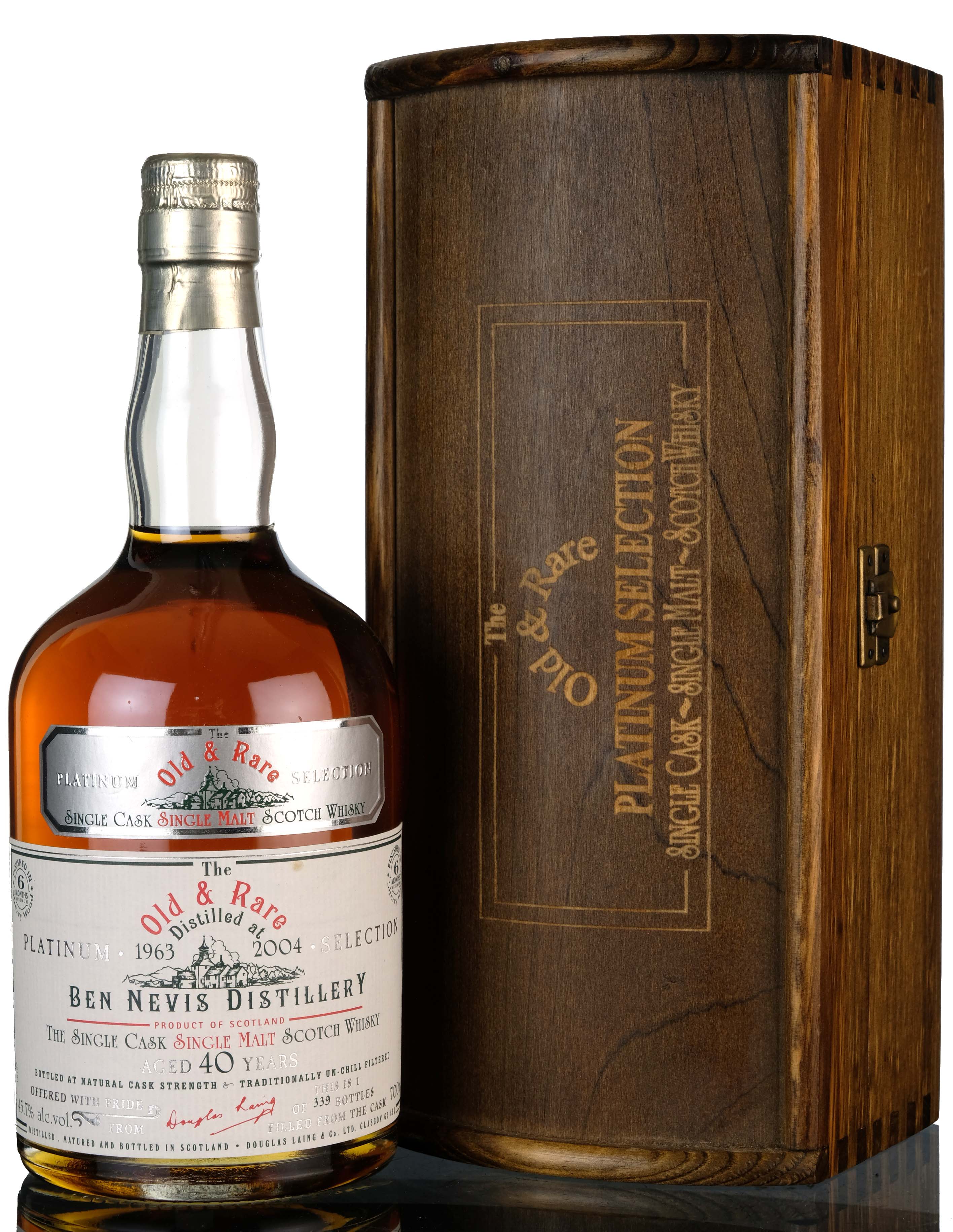 Ben Nevis 1963-2004 - 40 Year Old - Douglas Laing - Old & Rare Platinum Selection