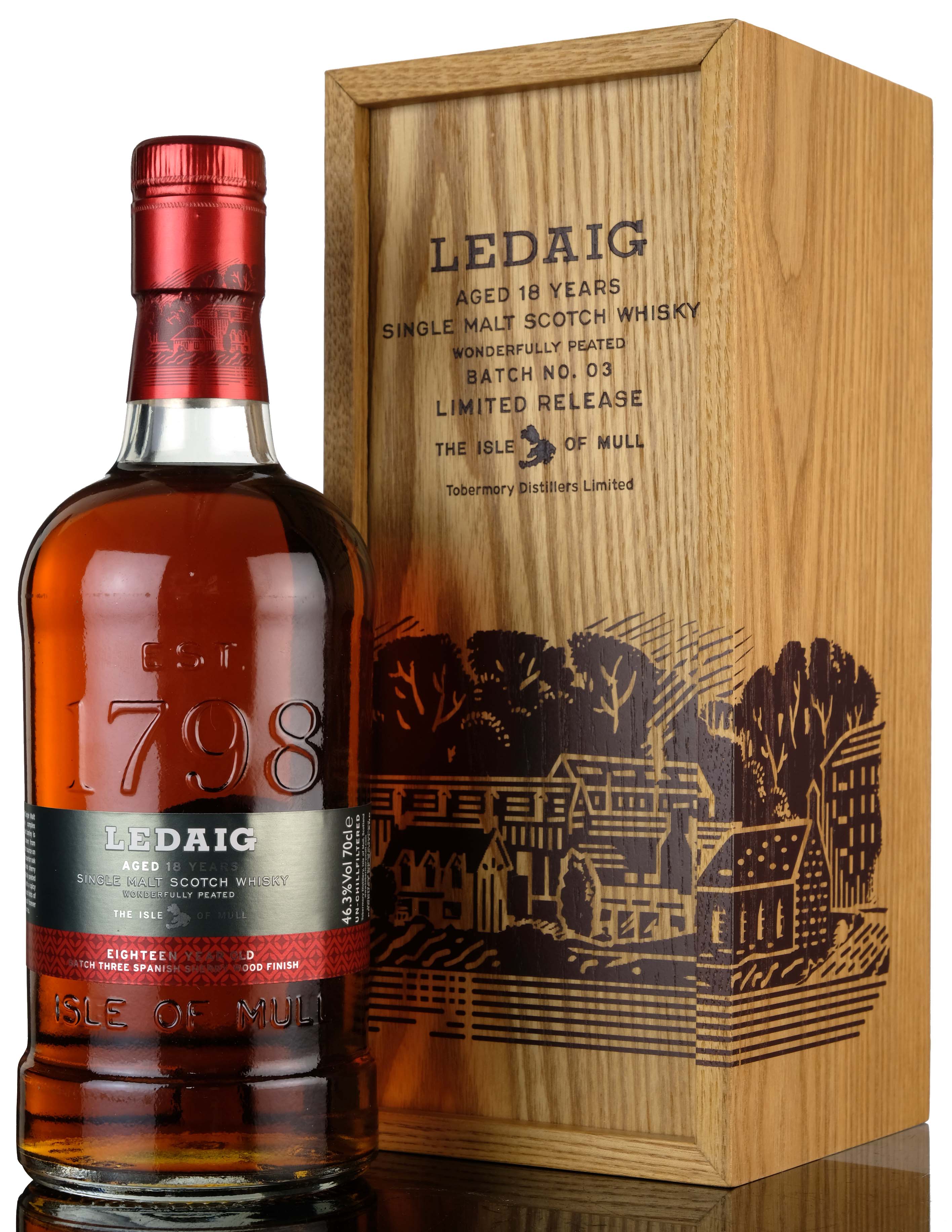 Ledaig 18 Year Old  Batch 03