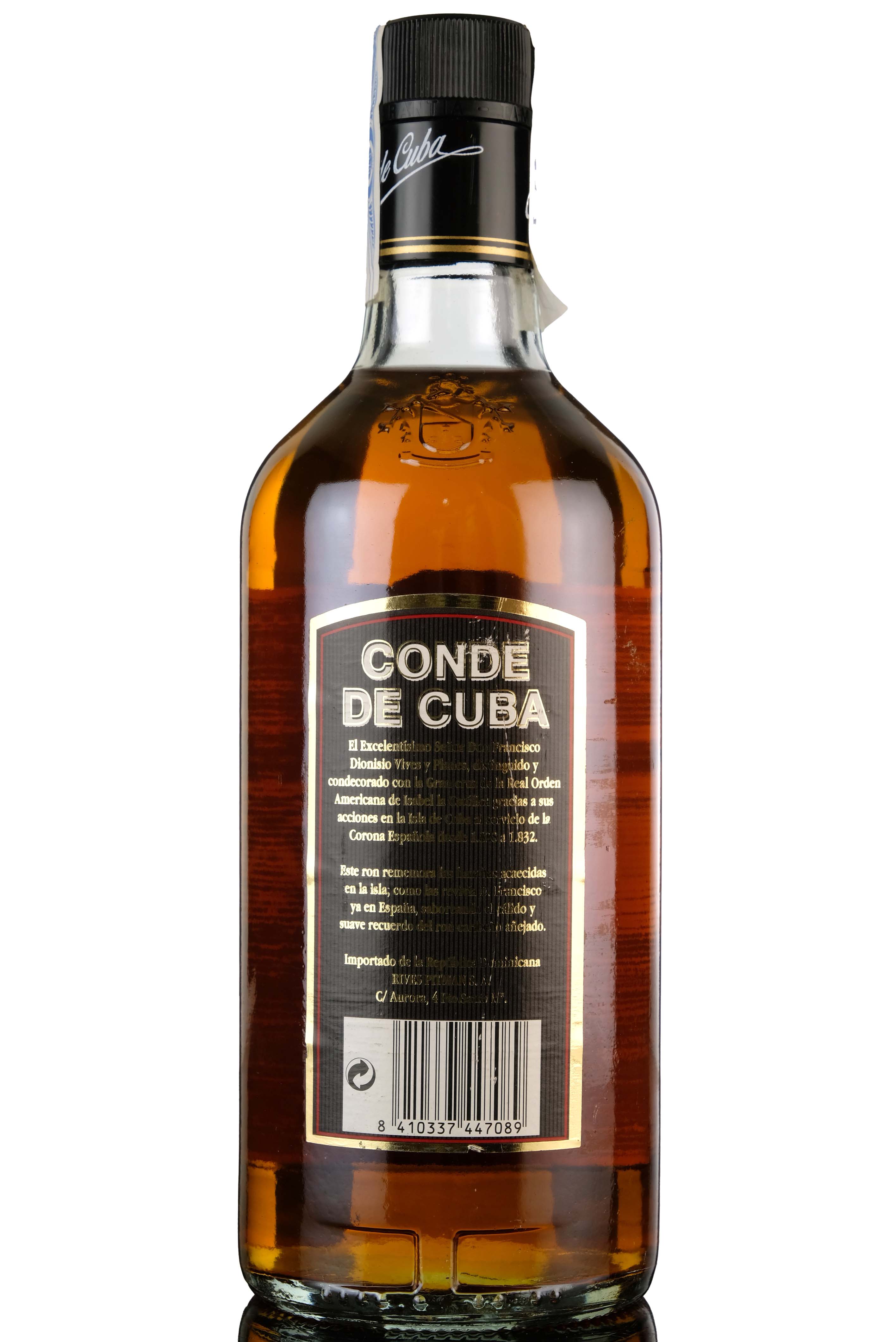 Conde De Cuba Caribbean Rum