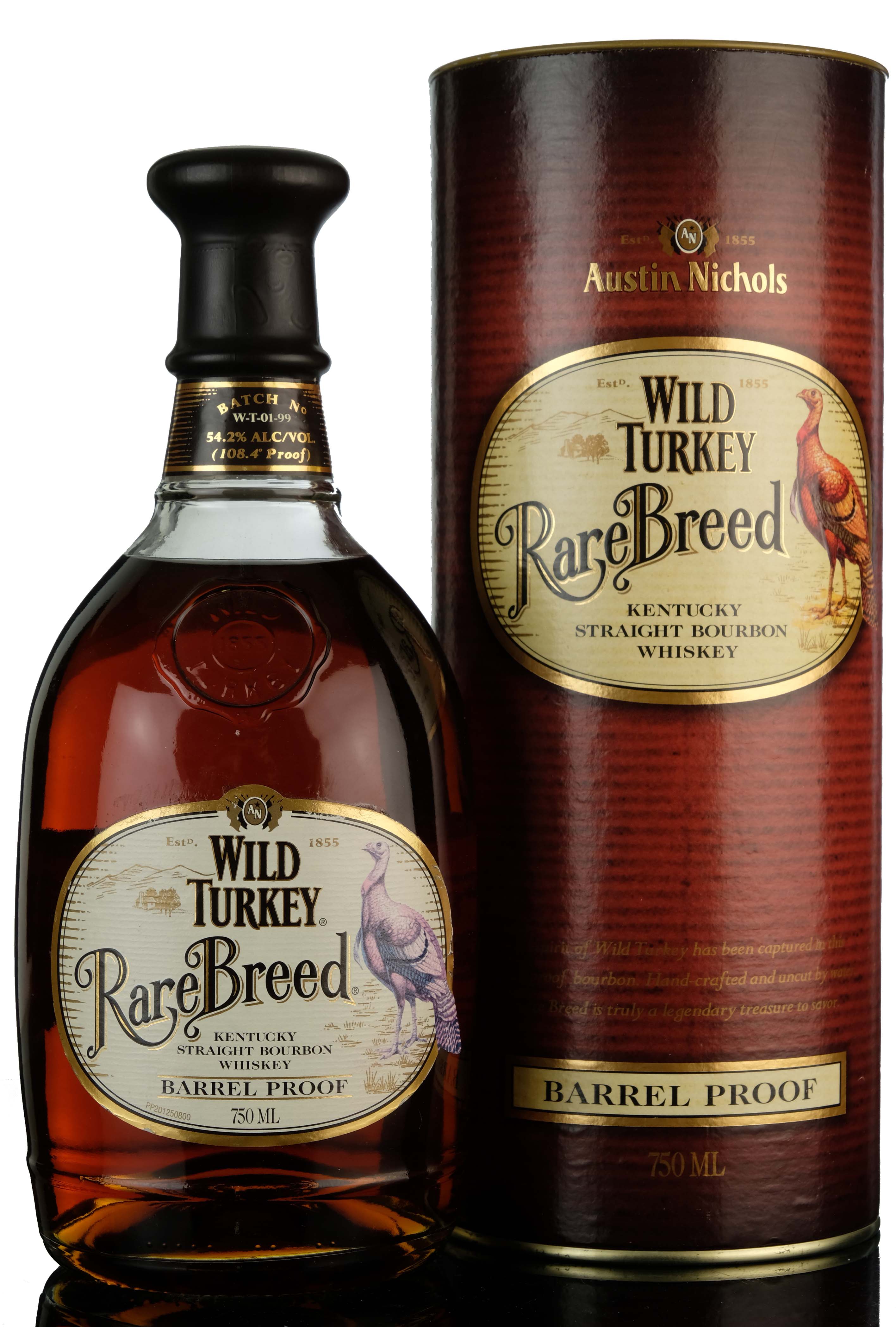 Wild Turkey Rare Breed Barrel Proof Kentucky Straight Bourbon Whiskey