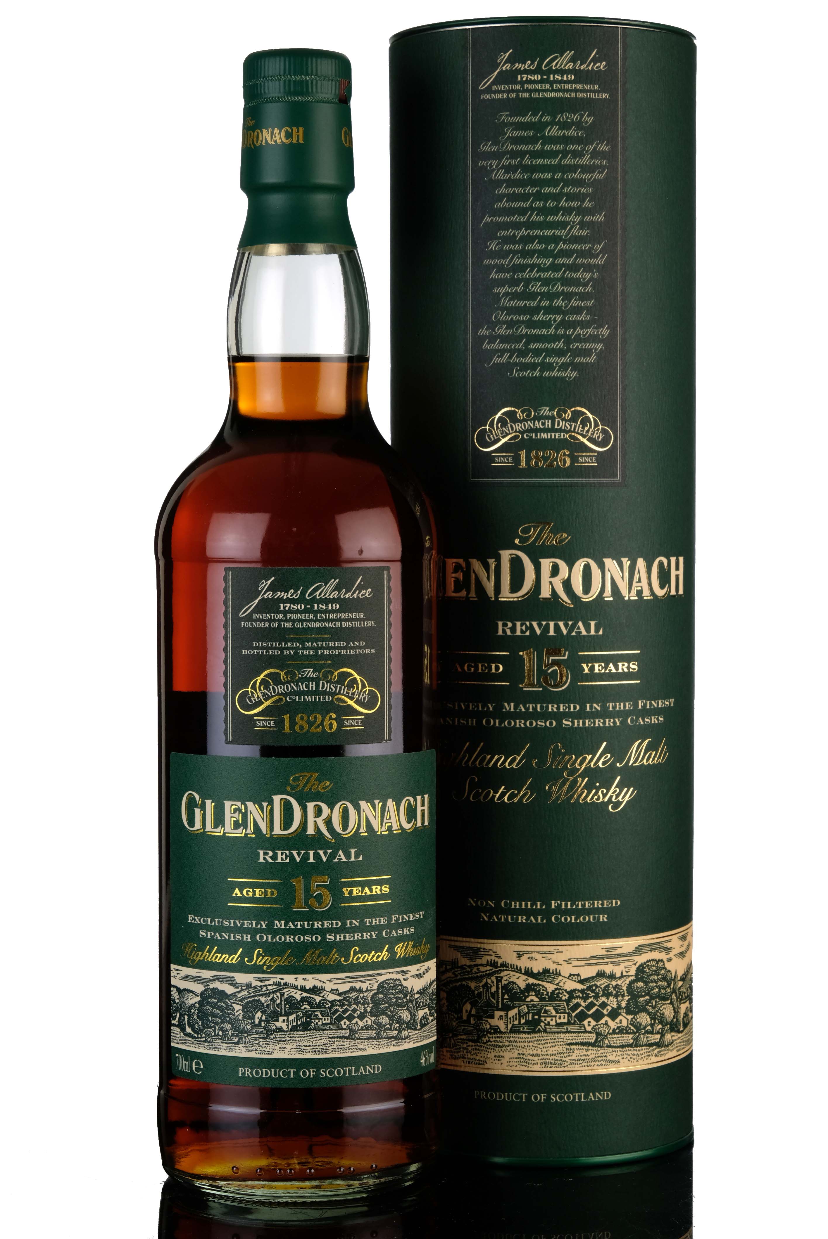 Glendronach 15 Year Old - Revival - Bottled 2012