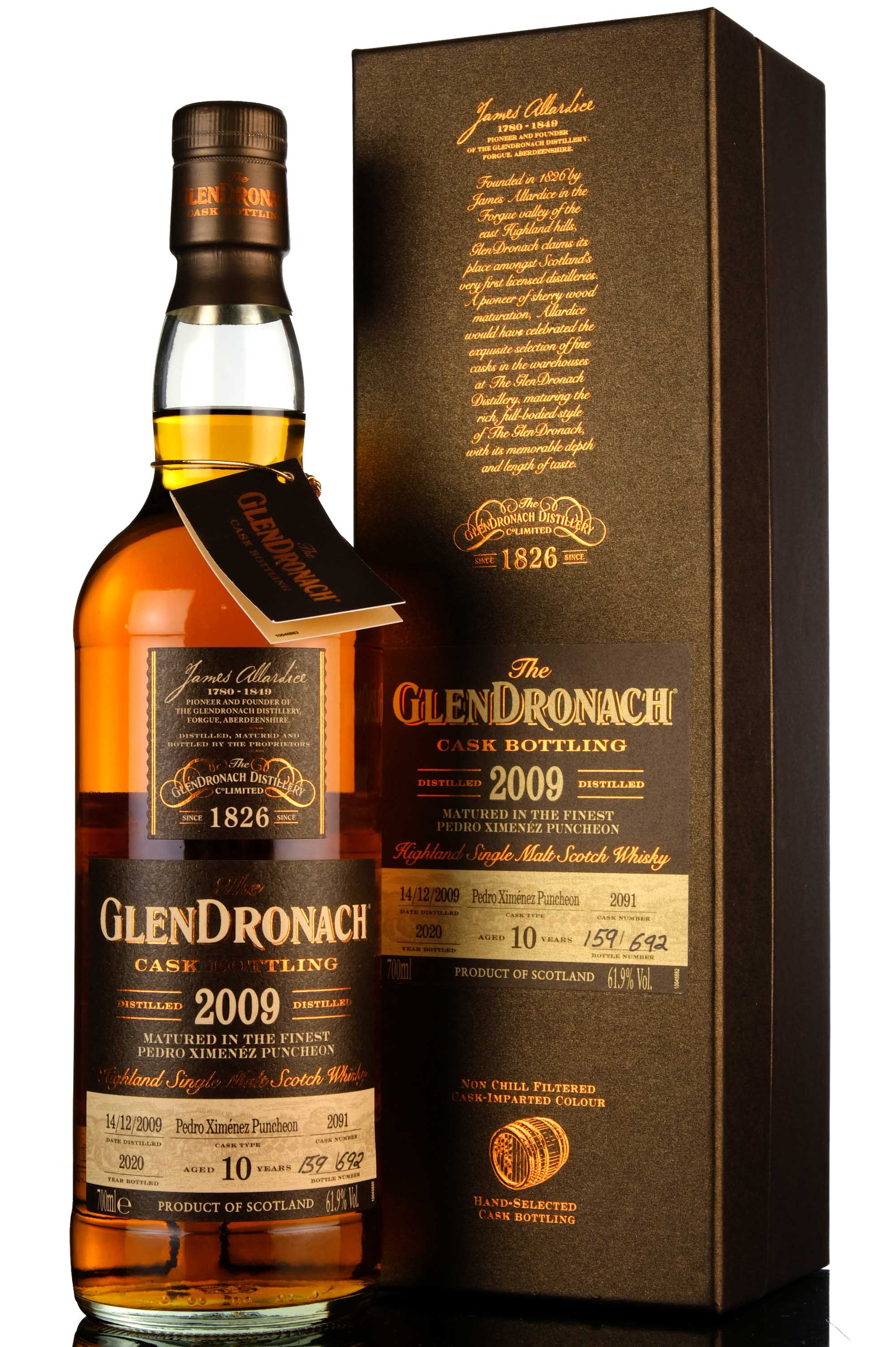 Glendronach 2009-2020 - 10 Year Old - Single Cask 2091 - Batch 18
