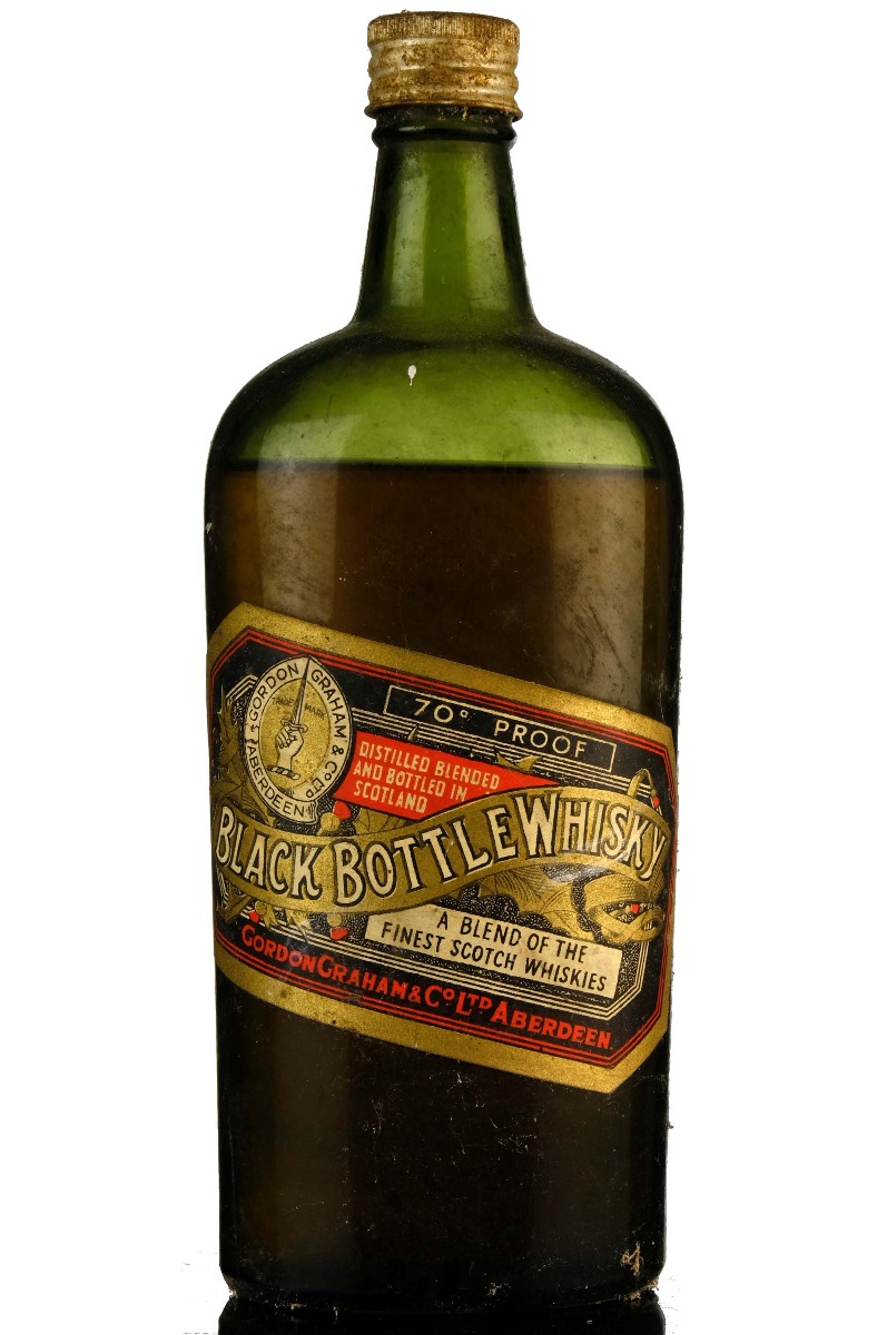 Black Bottle  1950s  Gordon Graham  Co Ltd