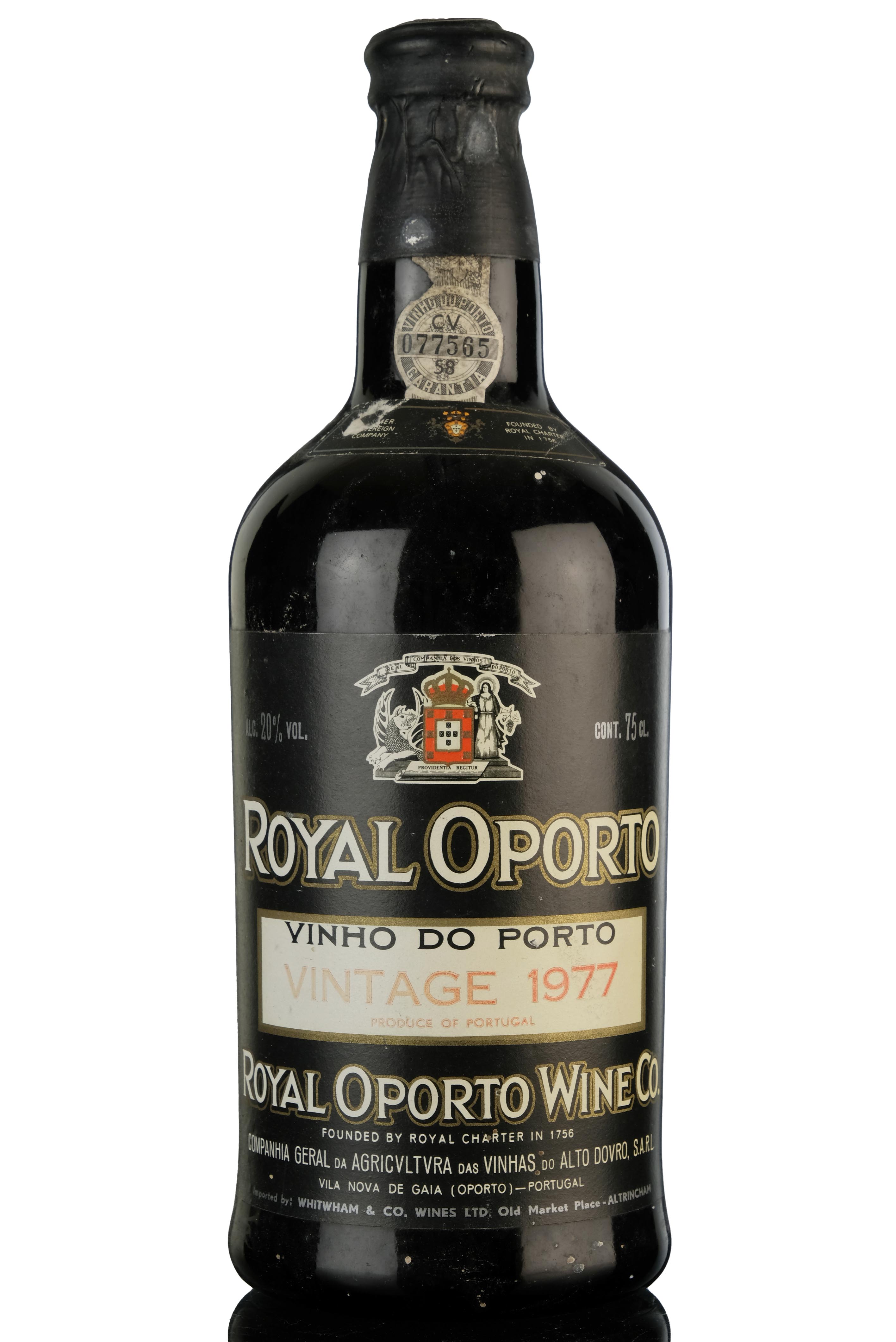Royal Oporto 1977 Vintage Port