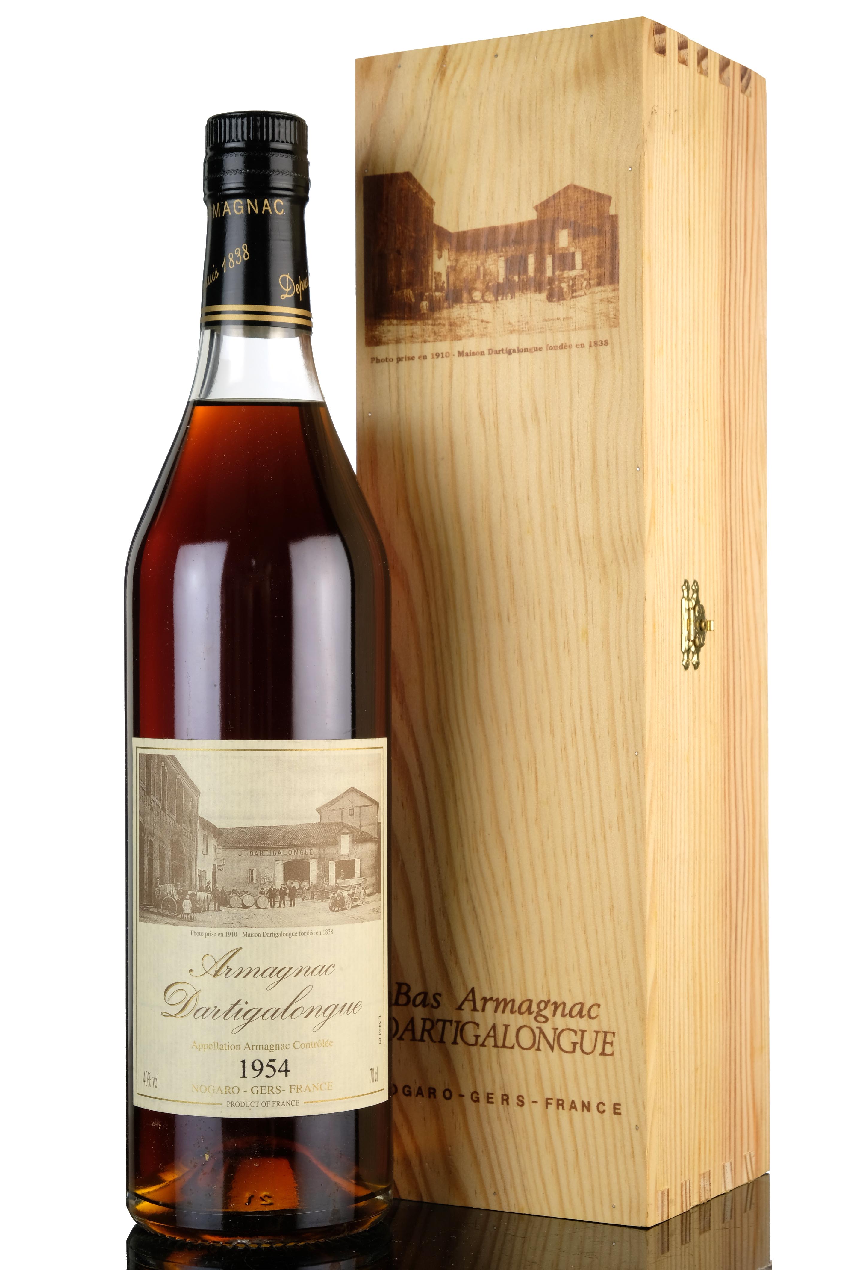 Bas Armagnac Dartigalongue 1954