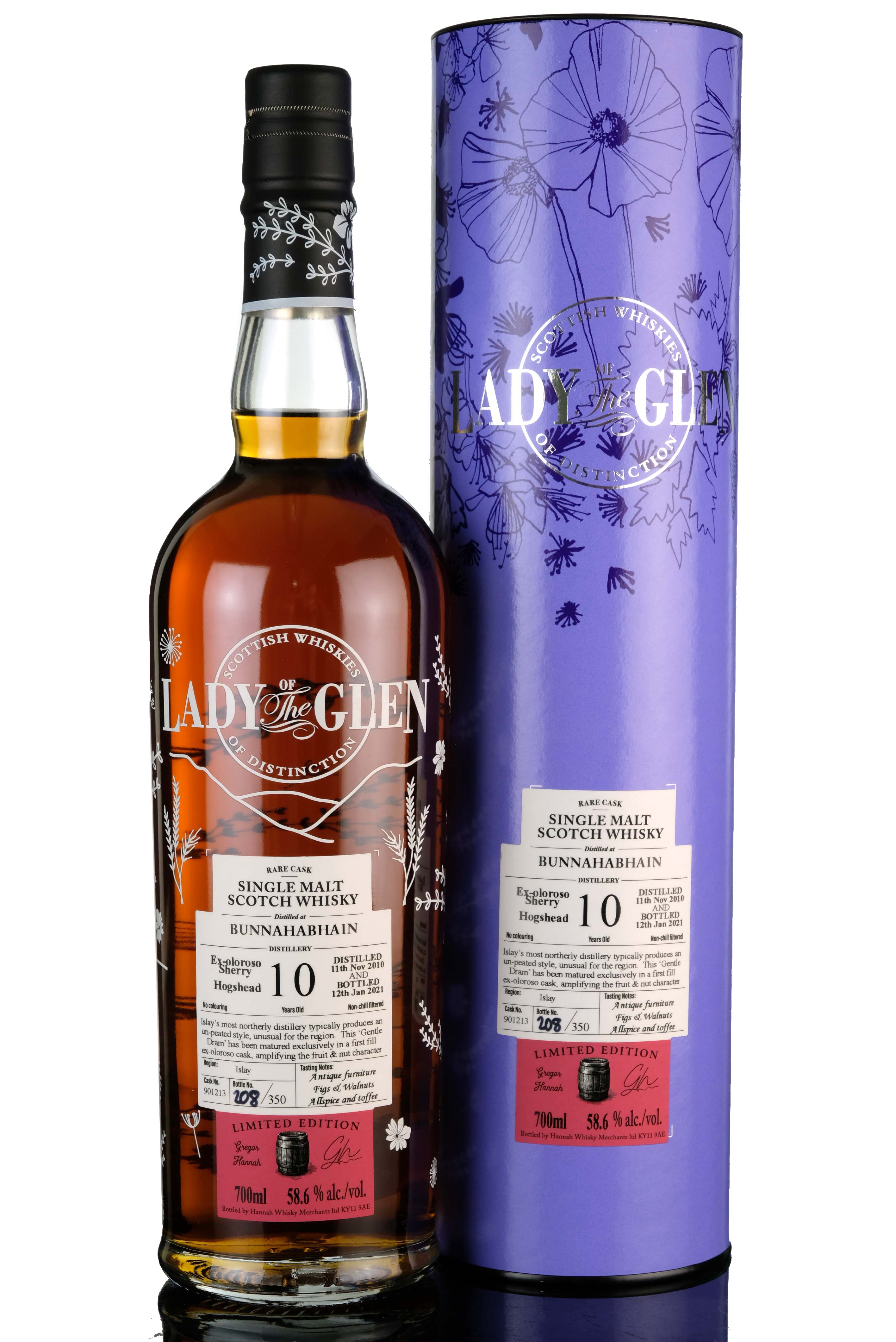 Bunnahabhain 2010 - 2021 10 Lady Of The Glen Single Cask 901213
