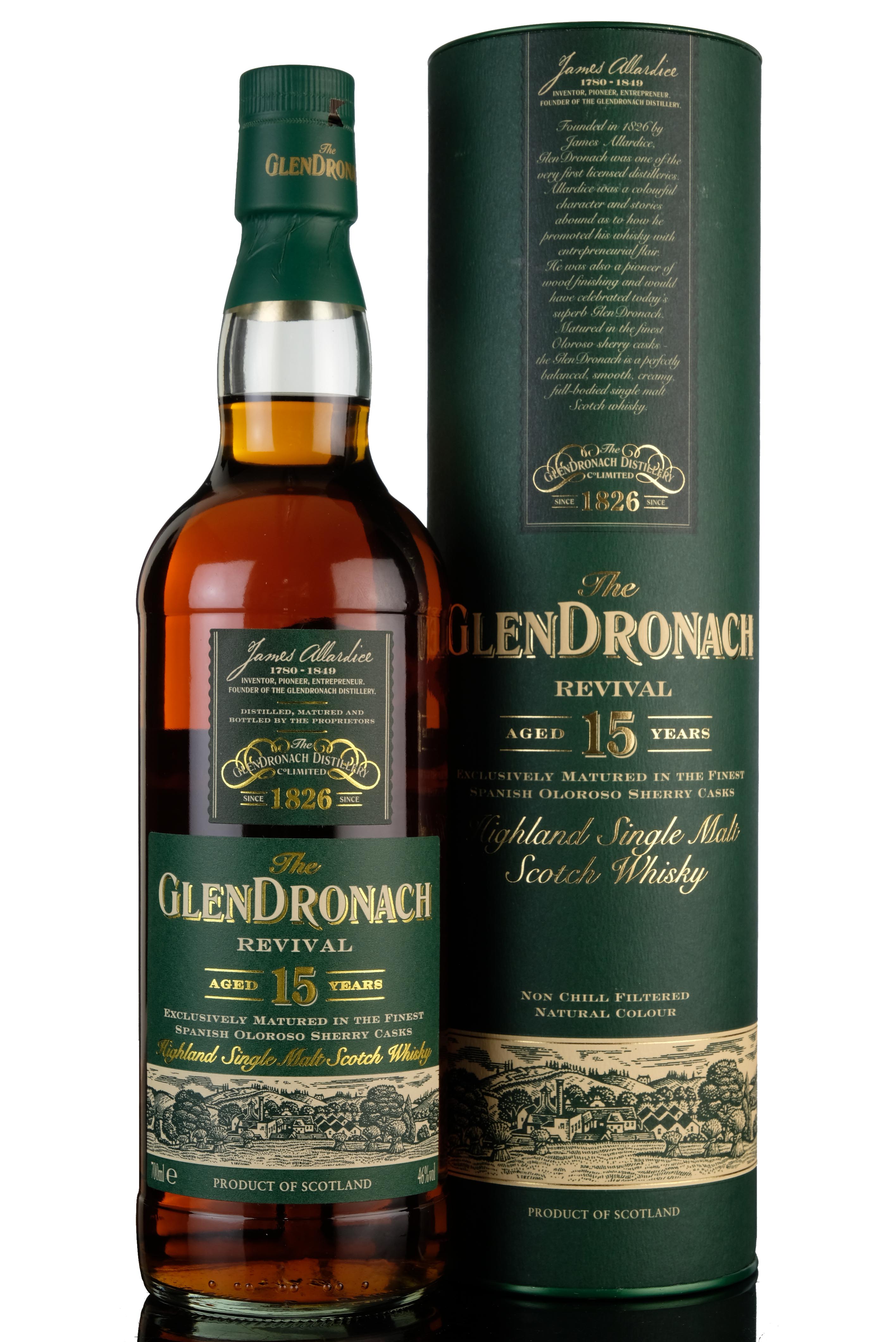 Glendronach 15 Year Old - Revival - 2009 Release