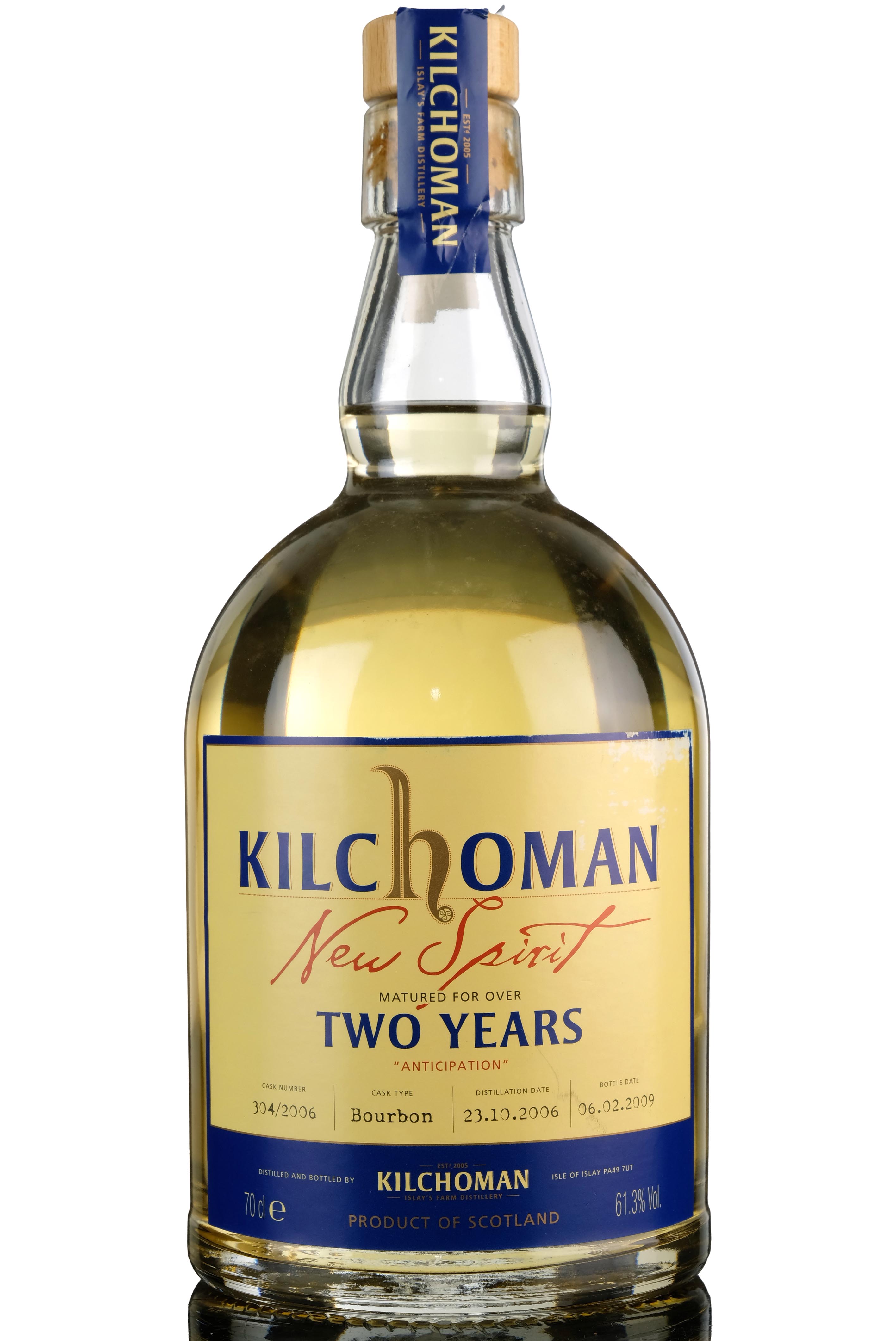 Kilchoman 2006-2009 - New Spirit