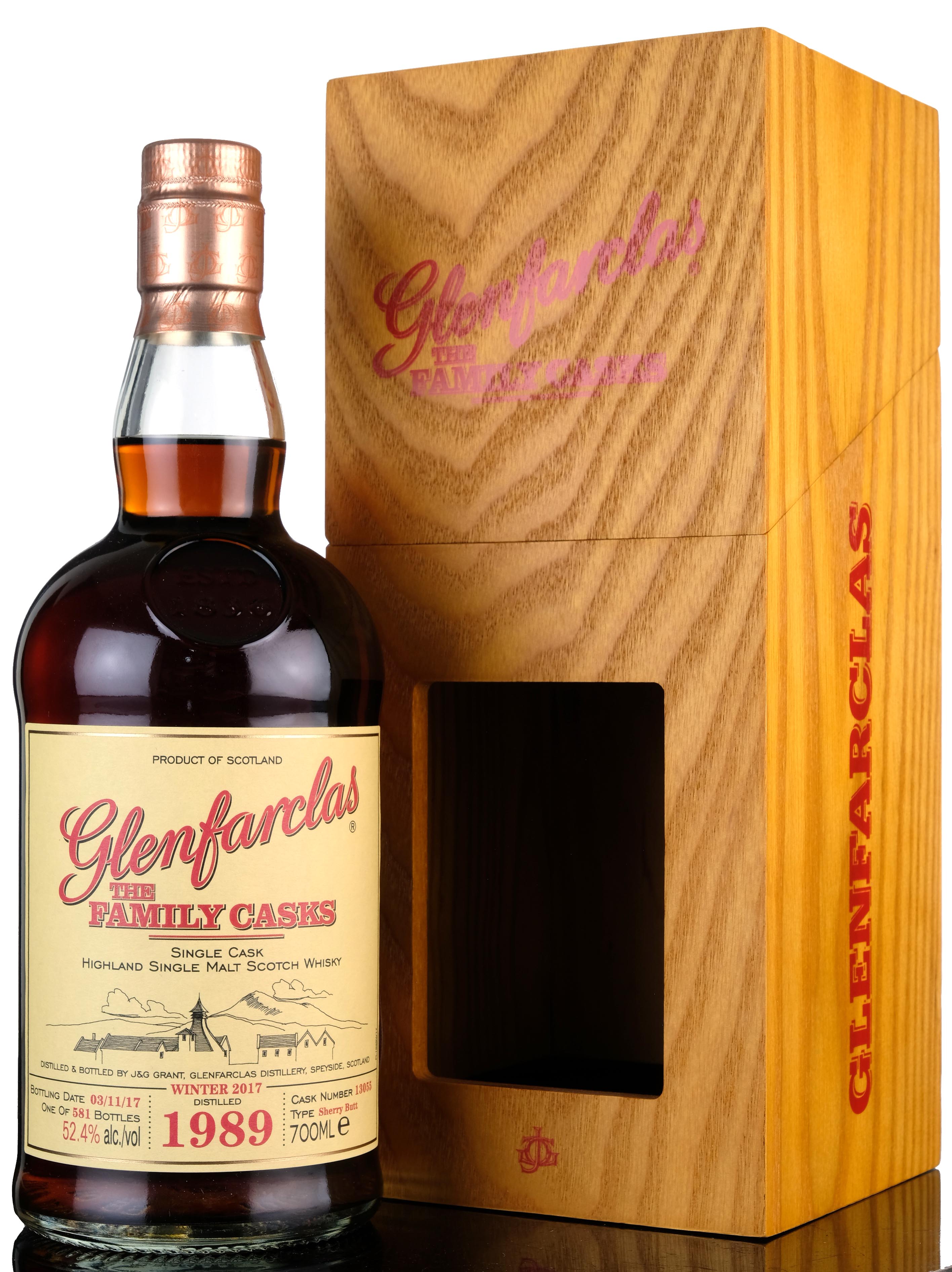 Glenfarclas 19892017 The Family Casks 13055