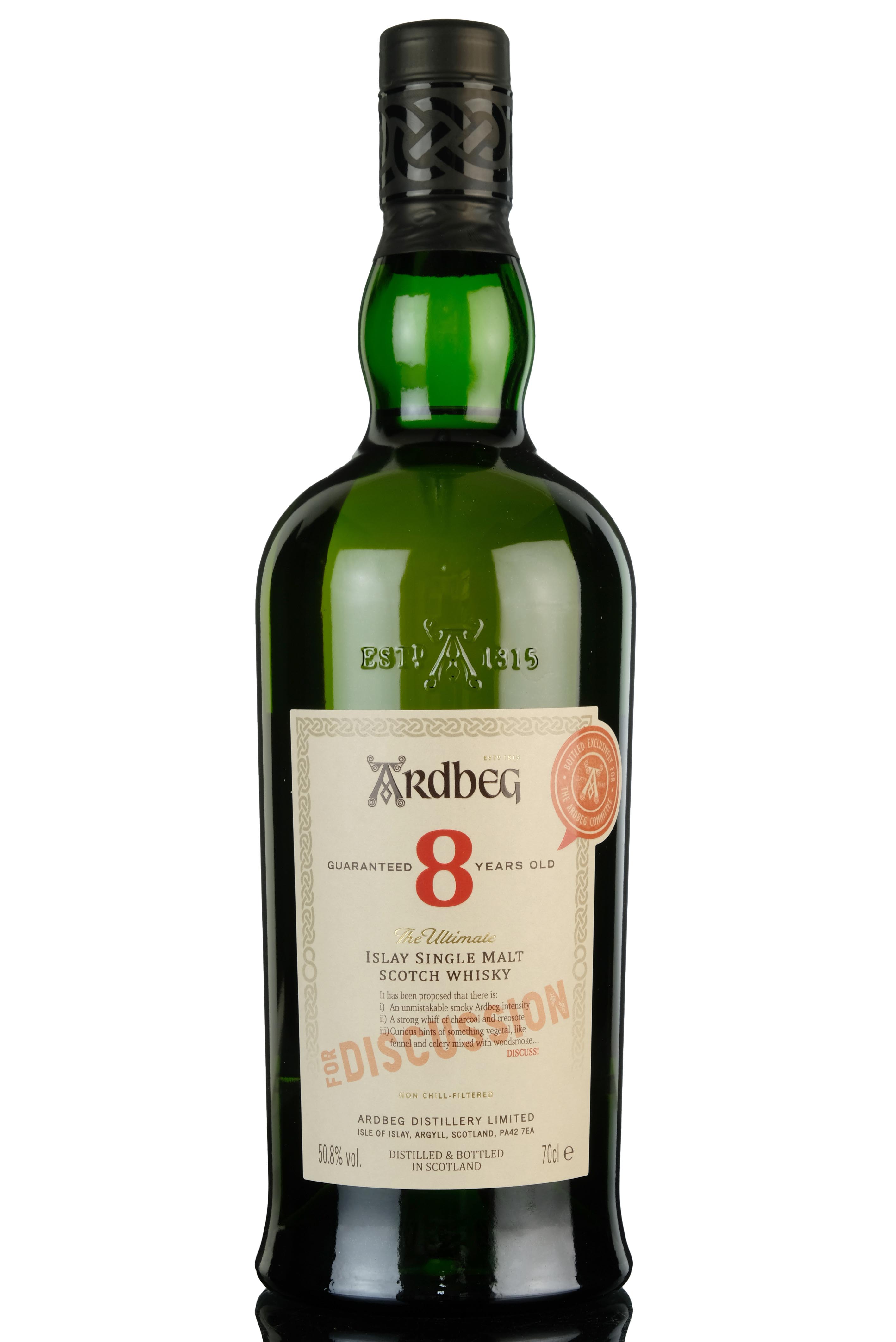 Ardbeg 8 Year Old For Discussion - Committee Release 2021