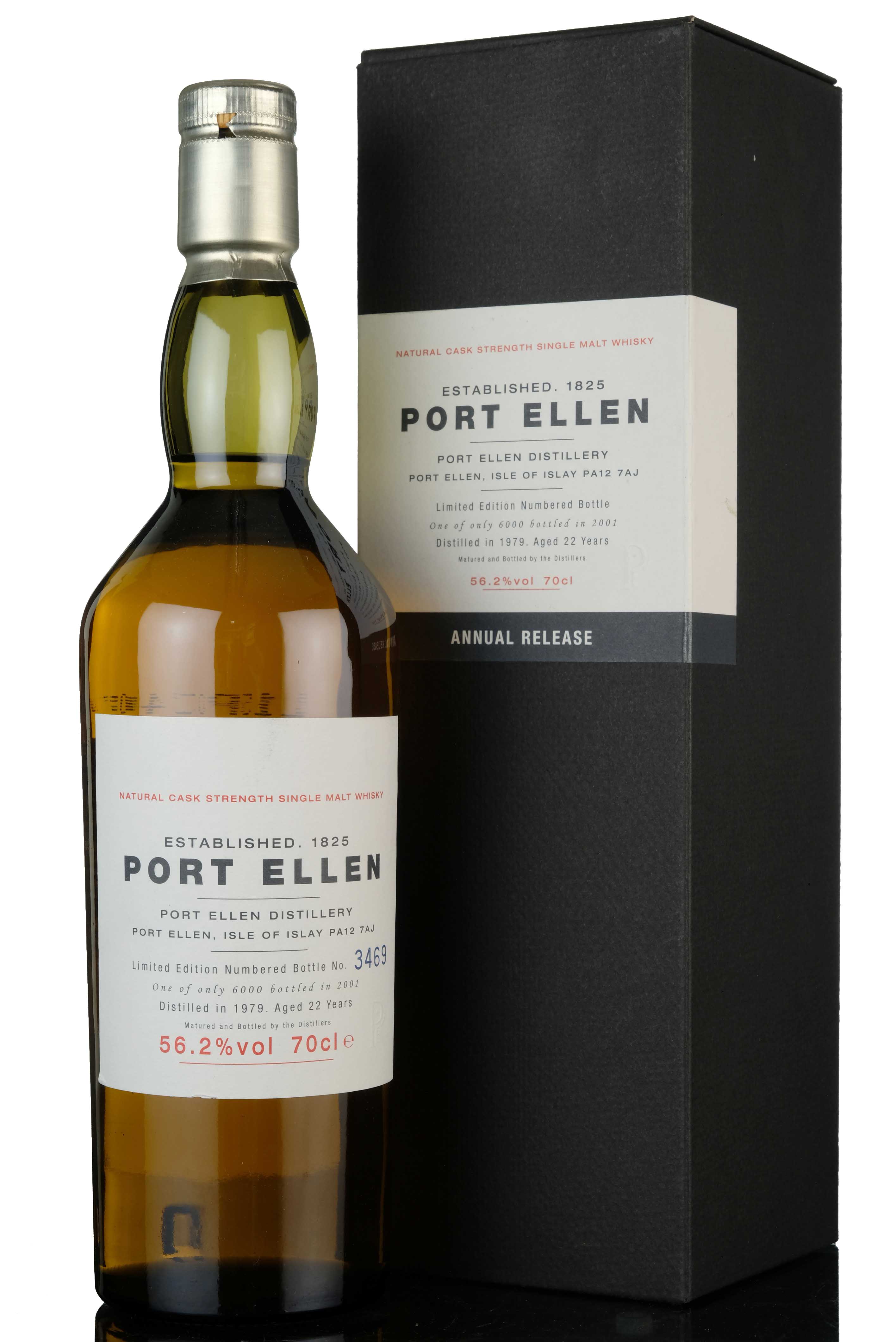 Port Ellen 1979-2001 - 22 Year Old - 1st Release