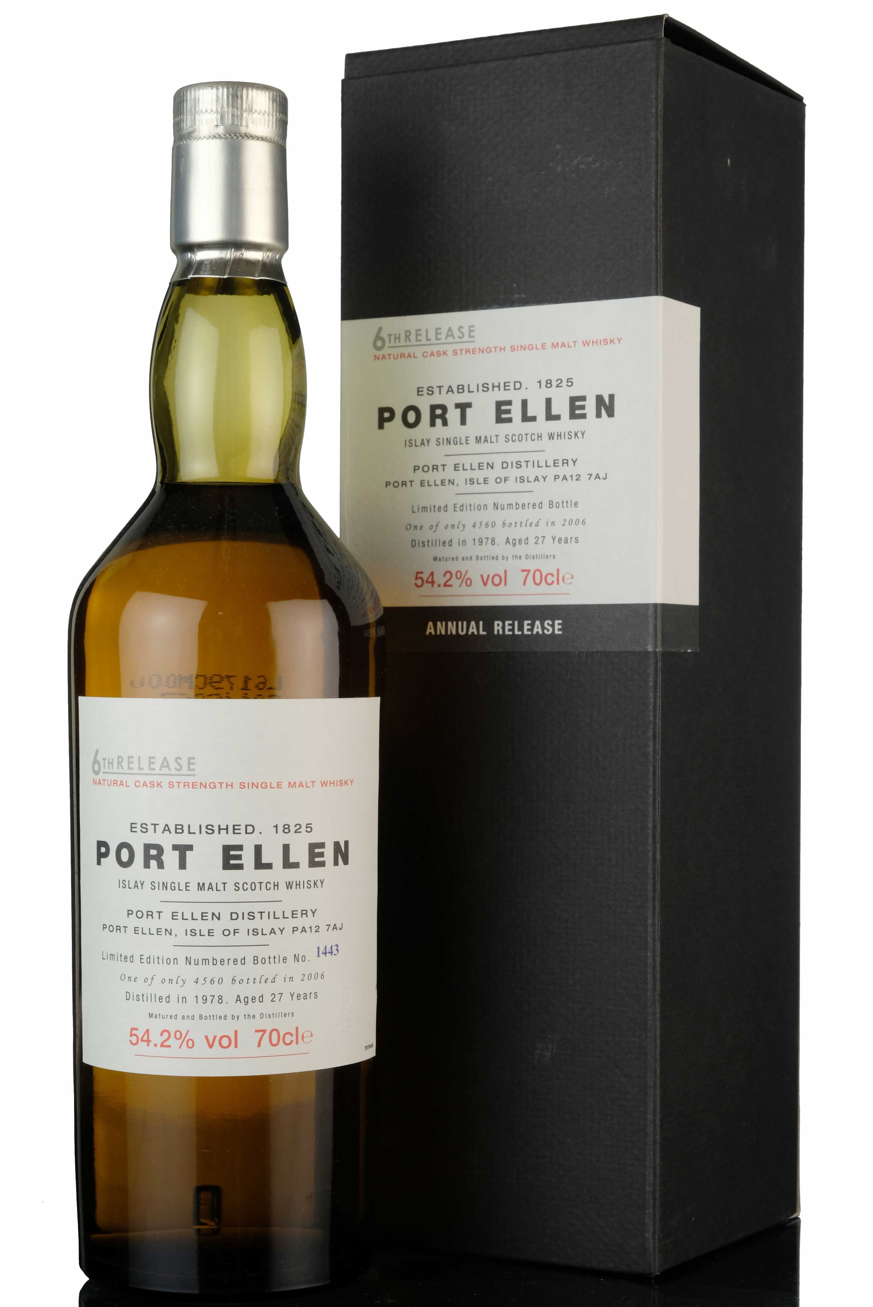 Port Ellen 1978-2006 - 27 Year Old - 6th Release