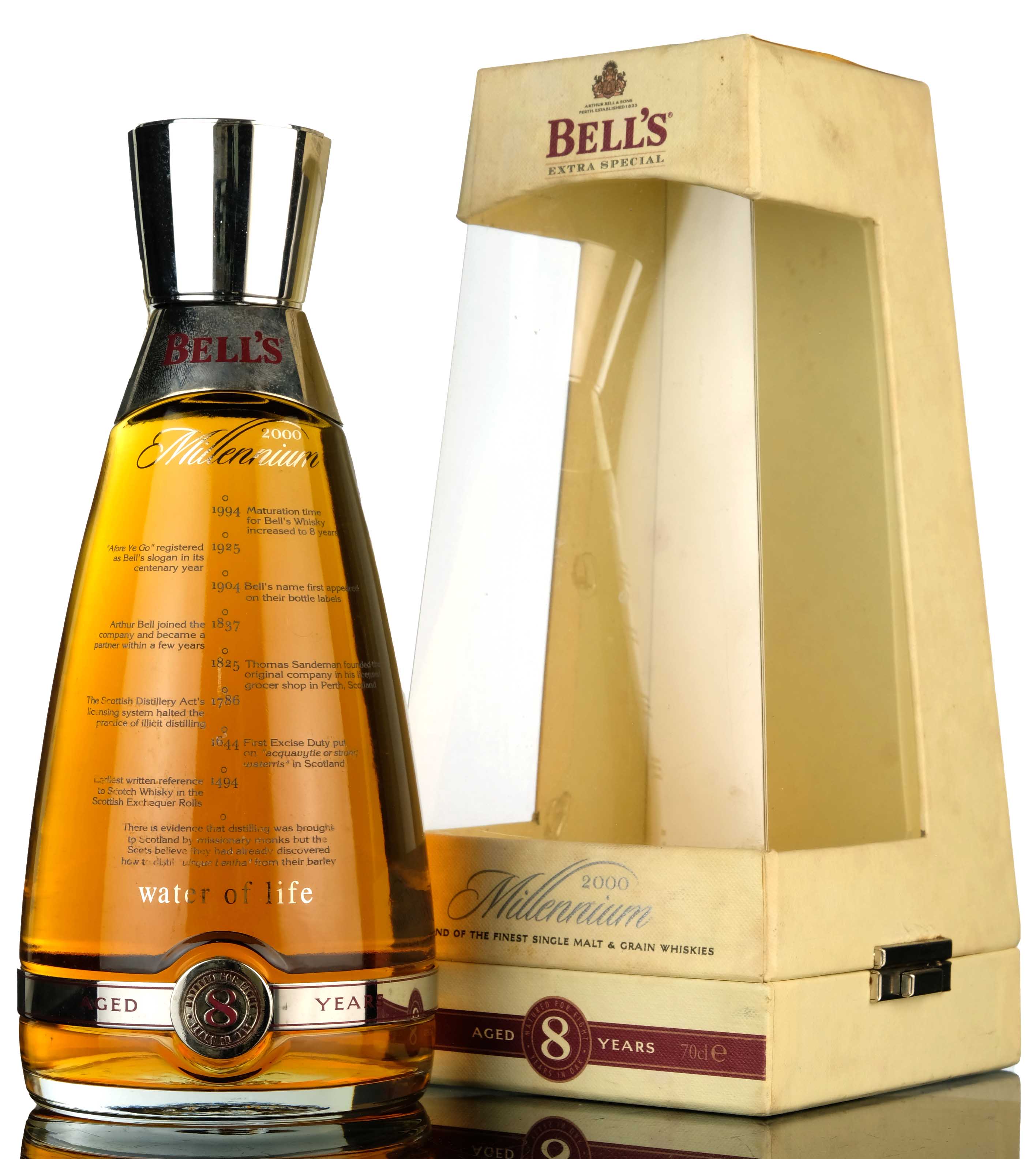 Bells 8 Year Old Extra Special - Millennium 2000 Decanter