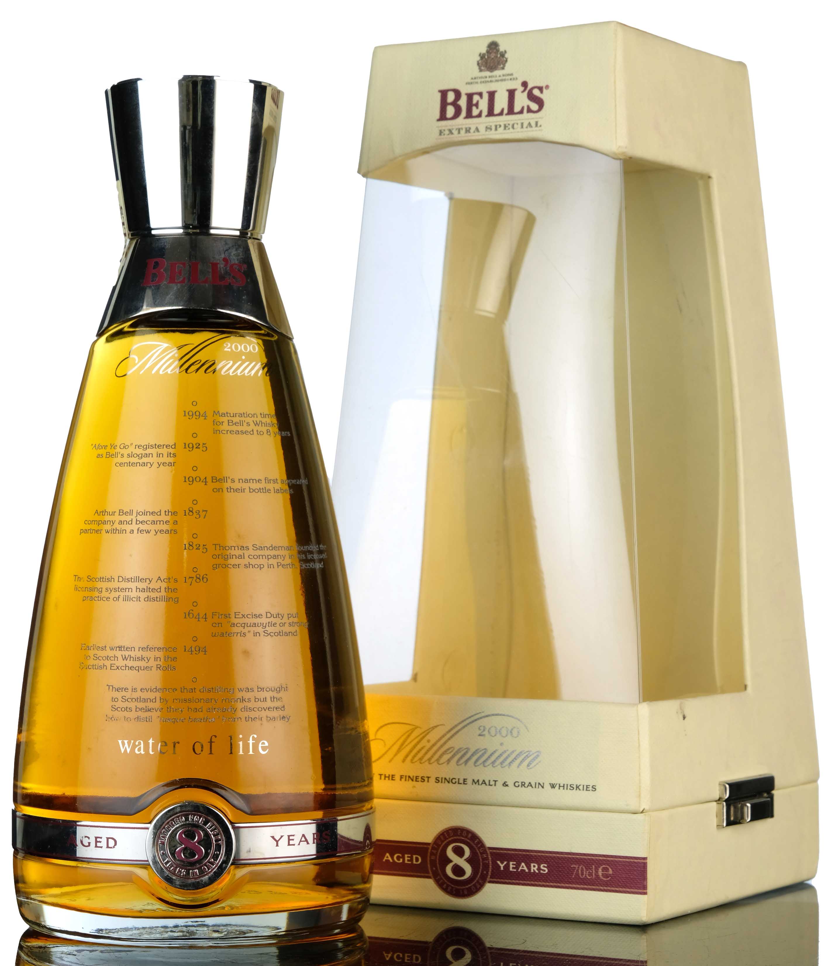 Bells 8 Year Old Extra Special - Millennium 2000 Decanter