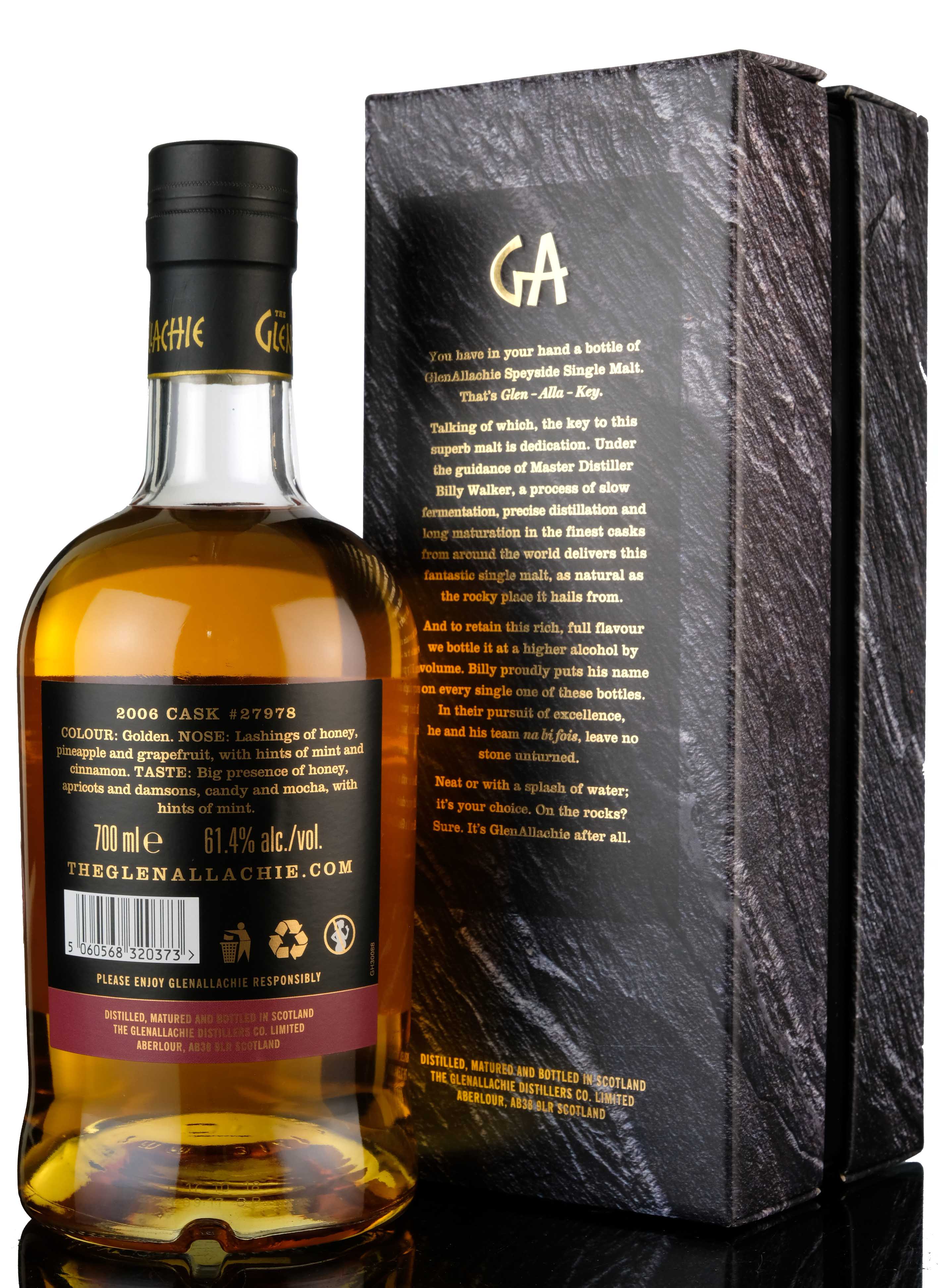 Glenallachie 2006 - 2018 12 Disstillery Exclusive Single Cask 27978