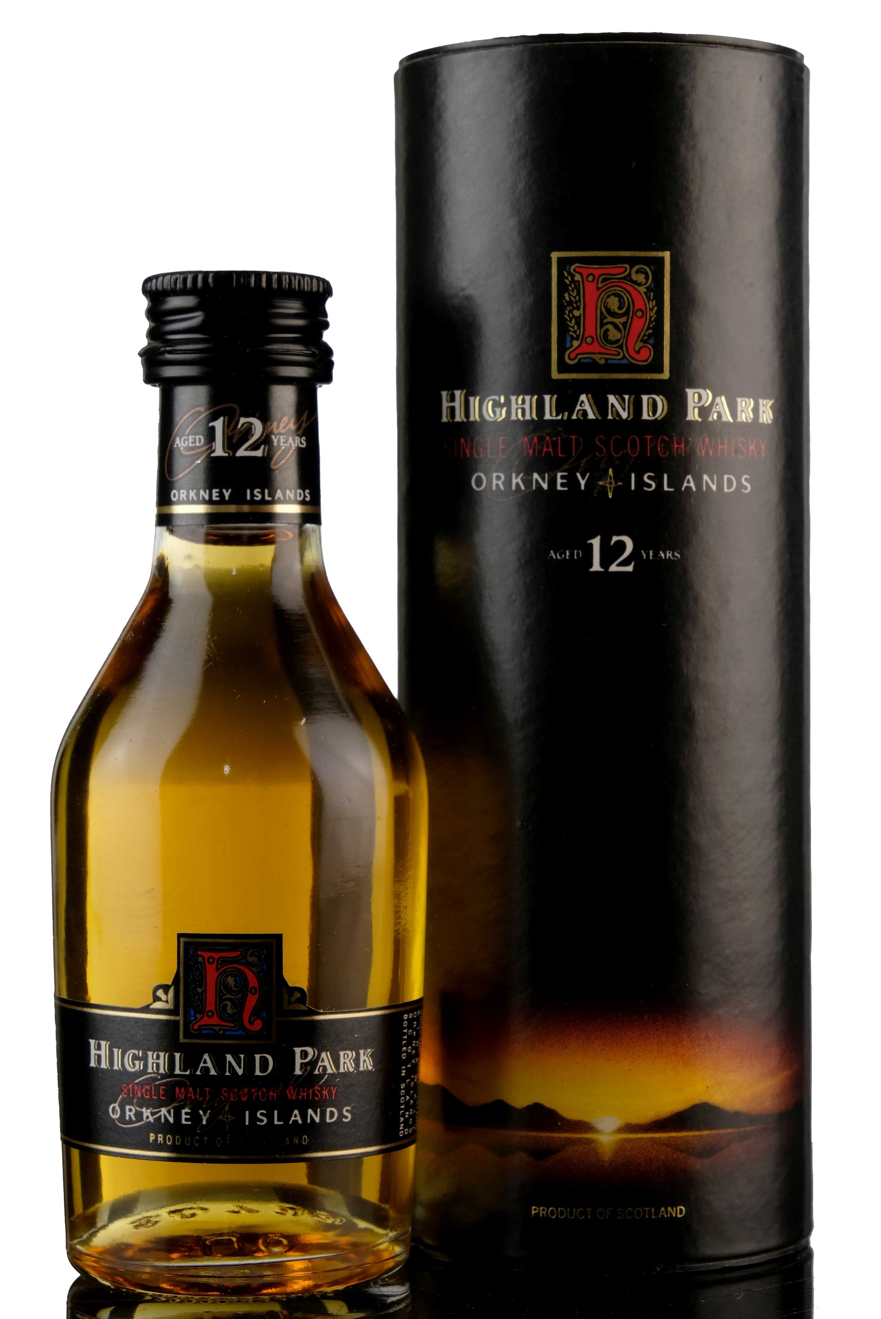 Highland Park 12 Year Old Miniature