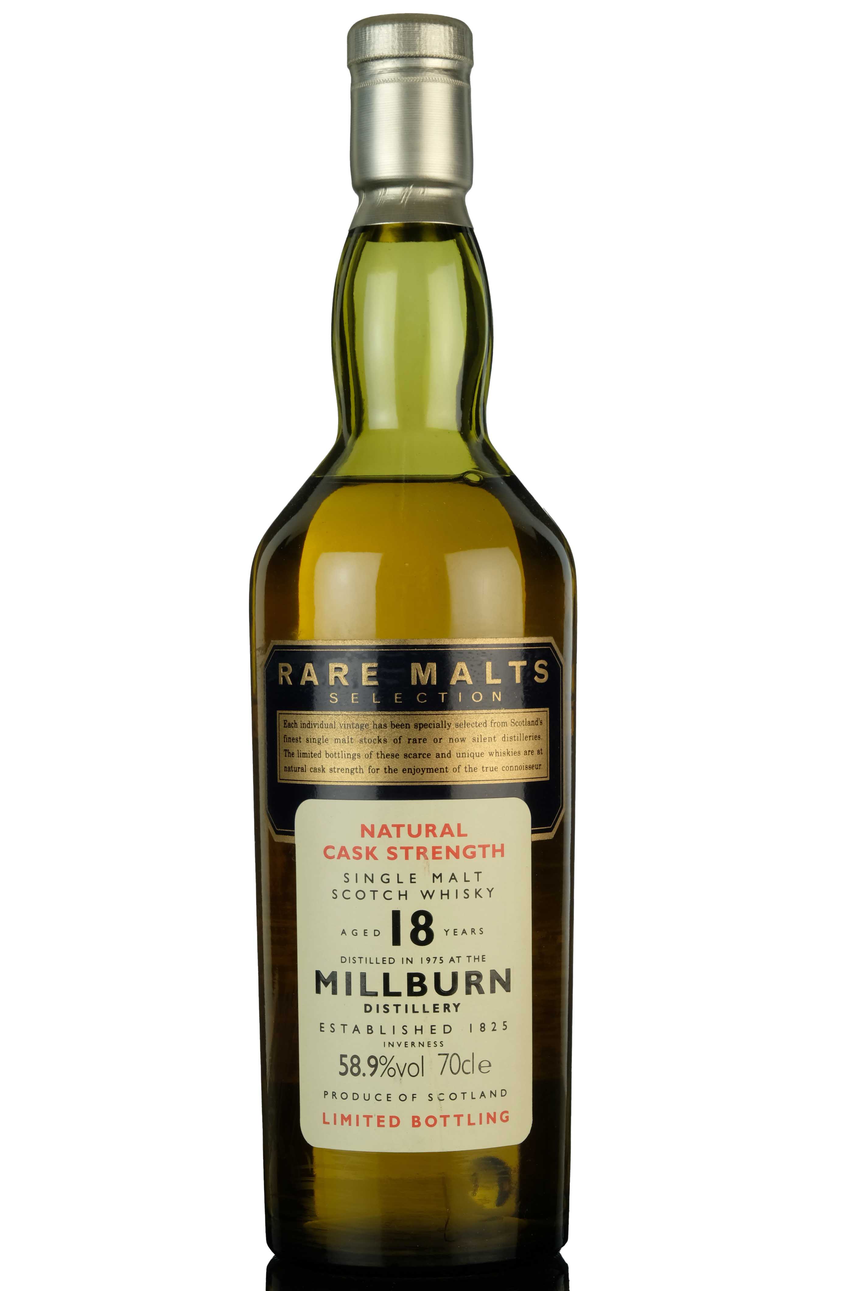 Millburn 1975 - 18 Year Old - Rare Malts 58.9%