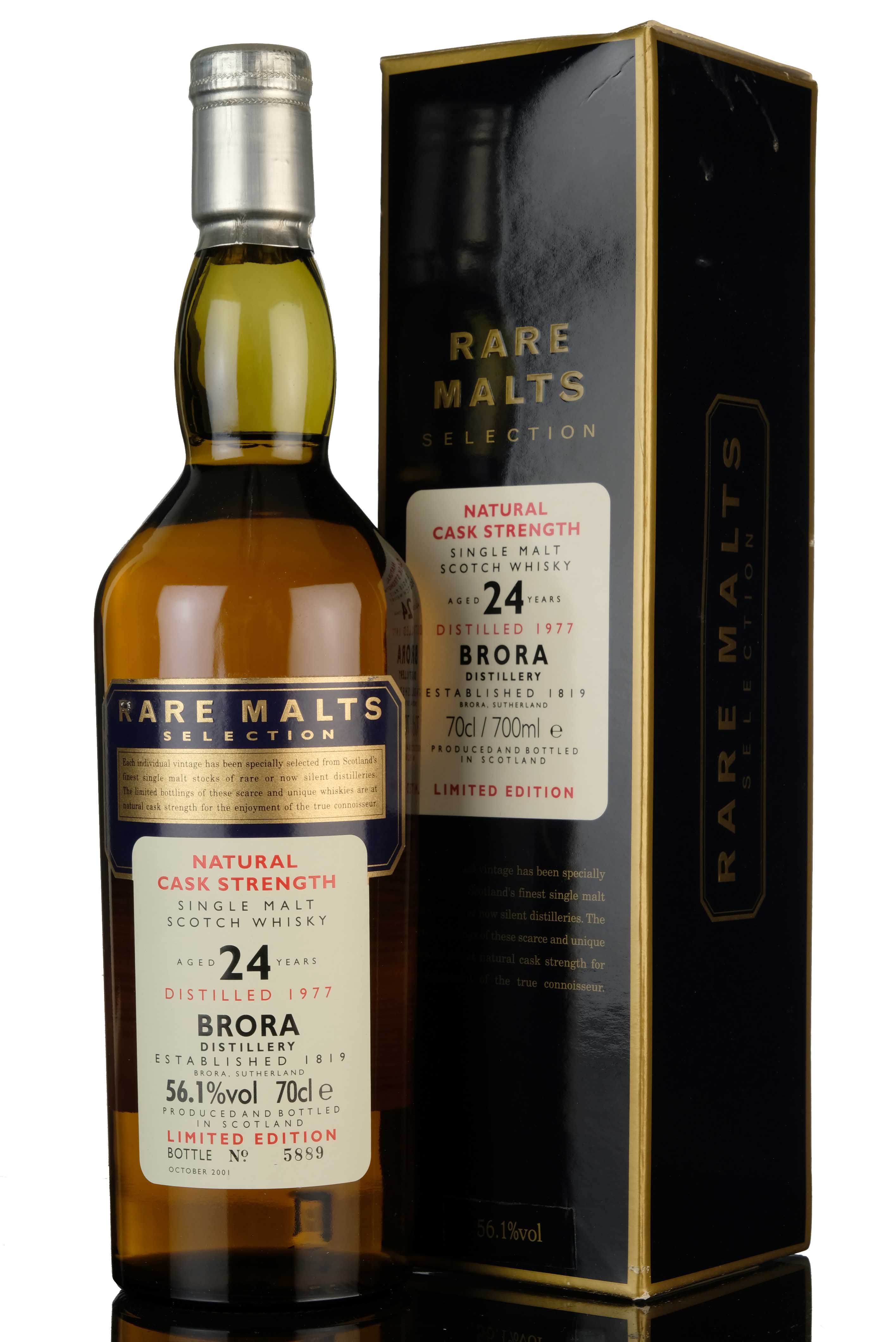 Brora 1977-2001 - 24 Year Old - Rare Malts 56.1%