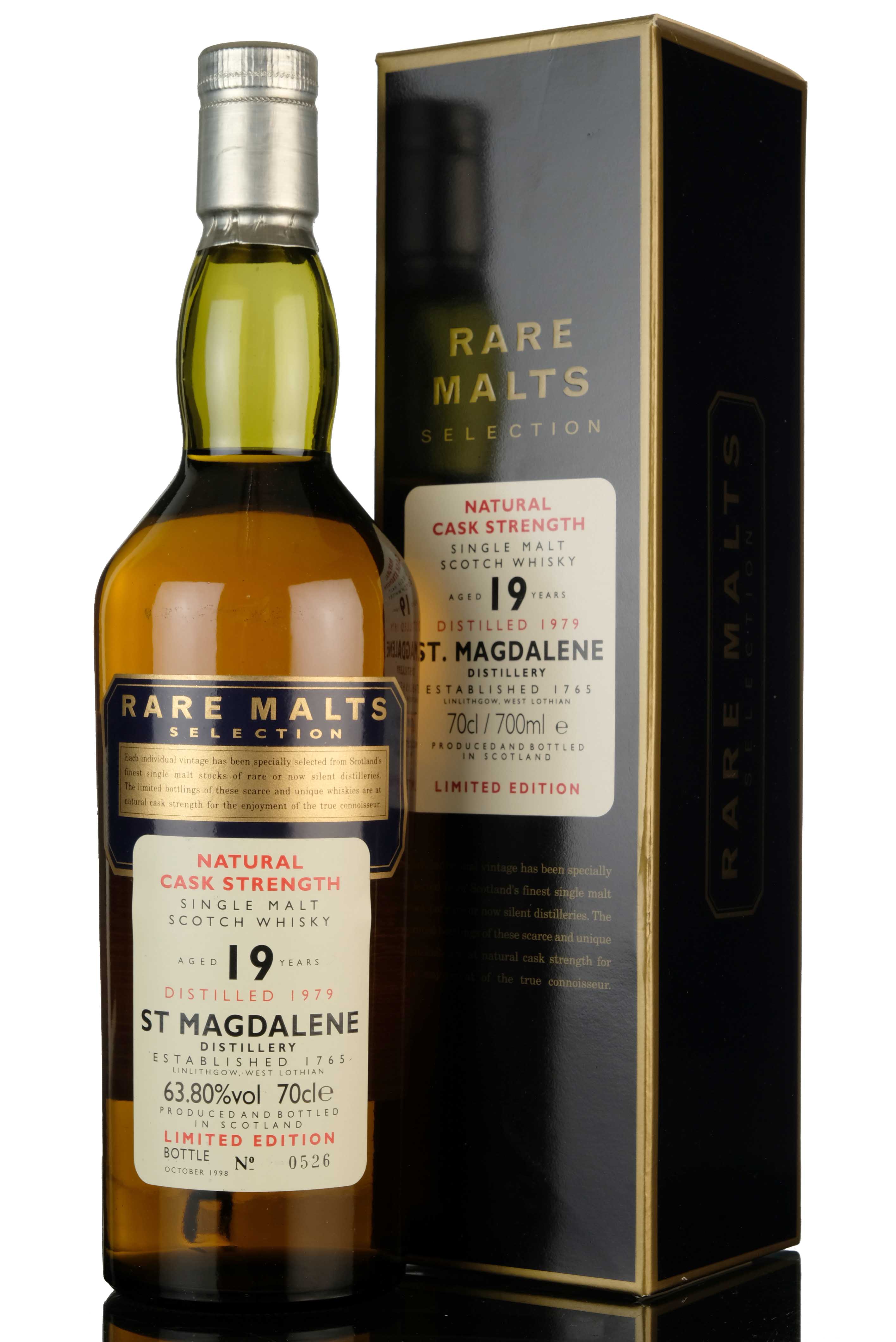 St Magdalene 1979-1998 - 19 Year Old - Rare Malts 63.80%