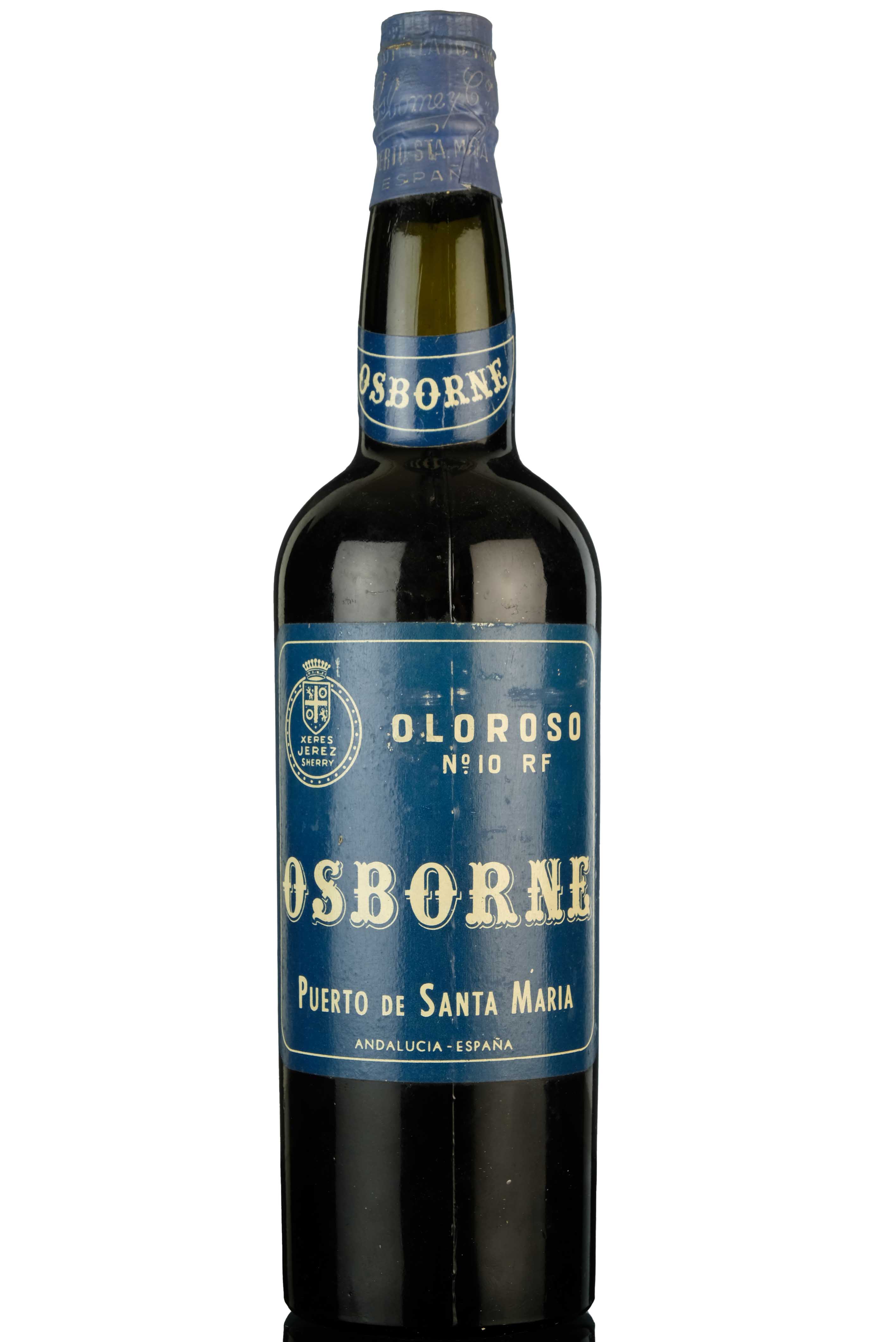 Osborne Oloroso No10 RF Jerez Sherry