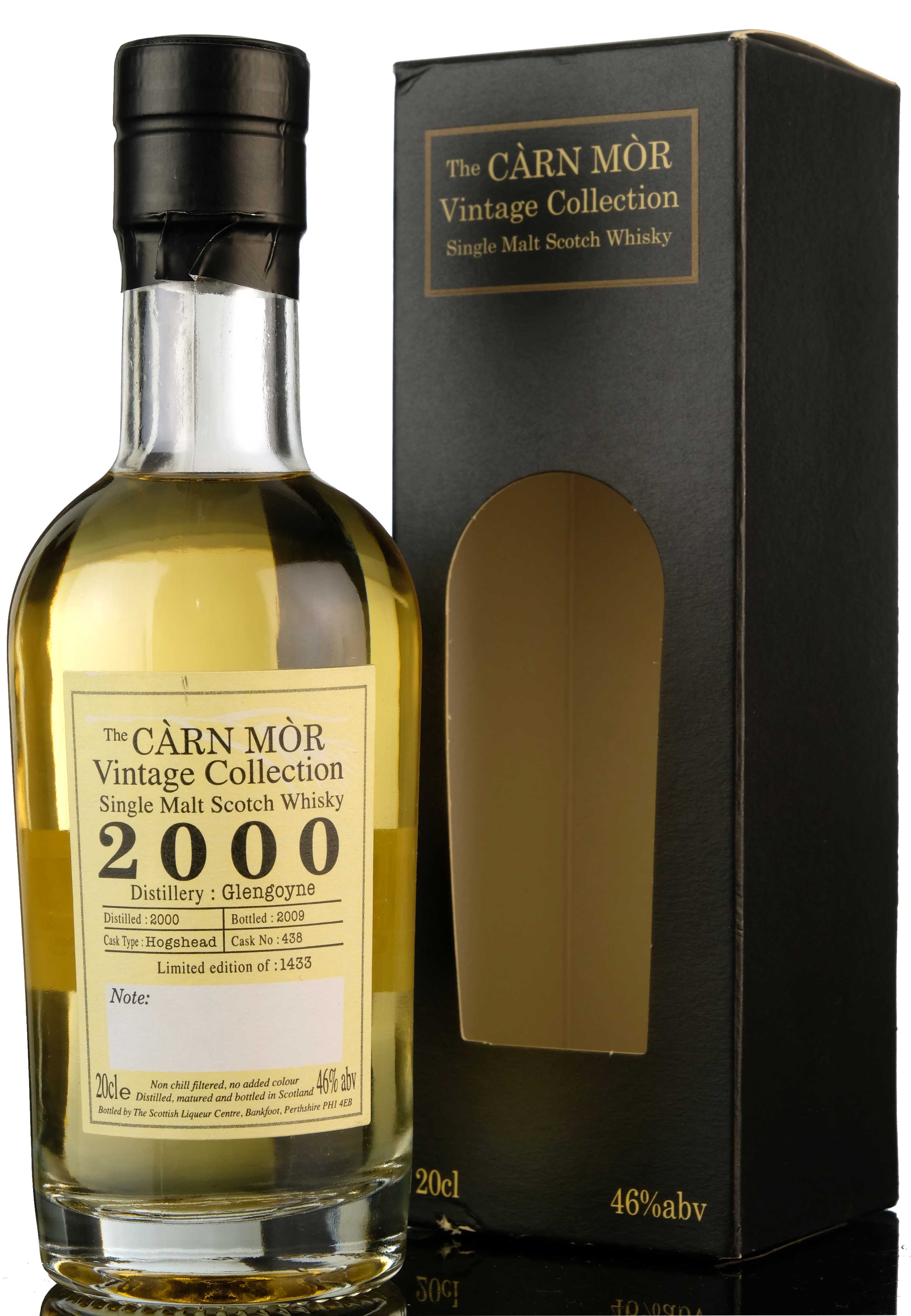 Glengoyne 2000 - 2009 Carn Mor Single Cask 438 20cl