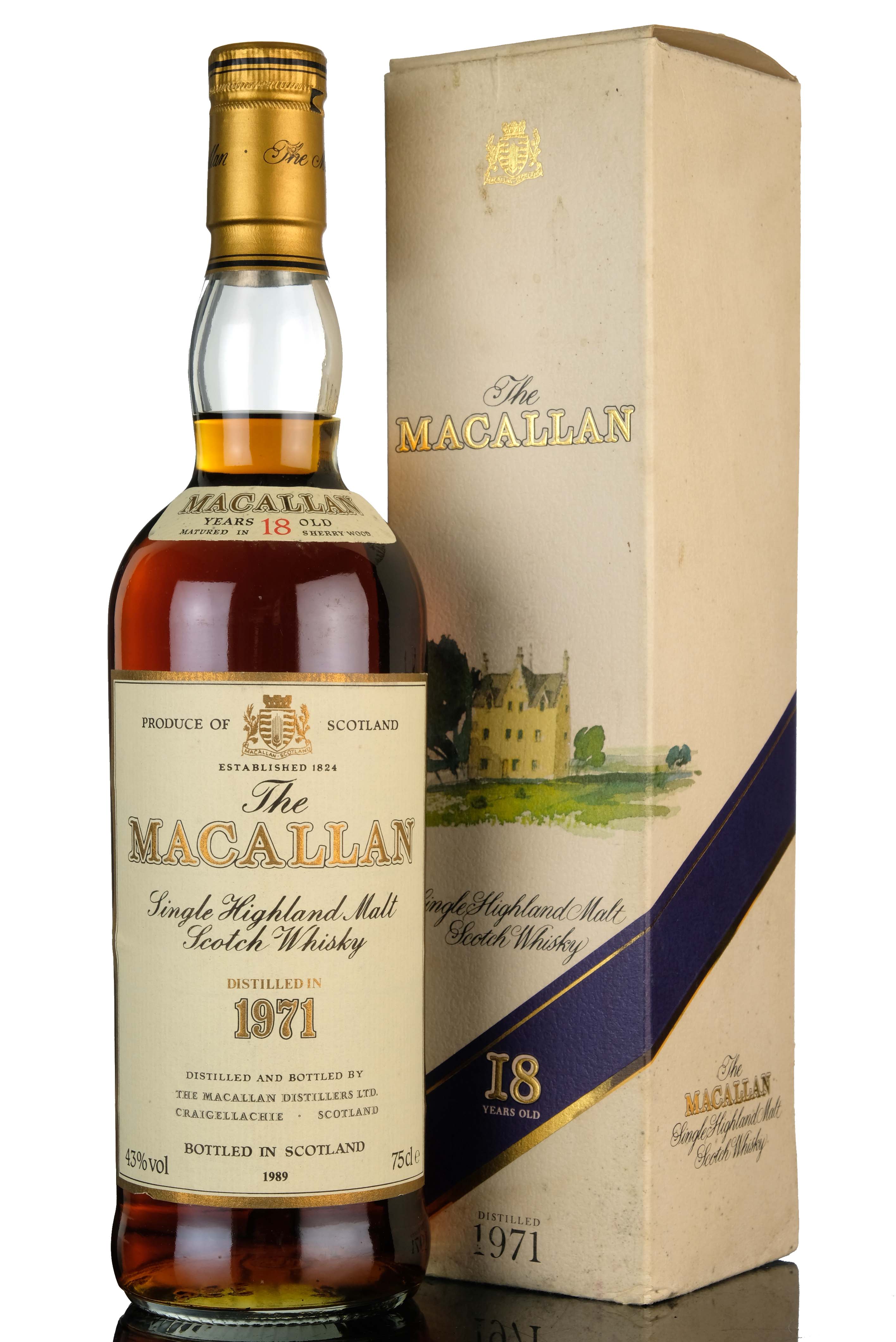 Macallan 1971-1989 - 18 Year Old