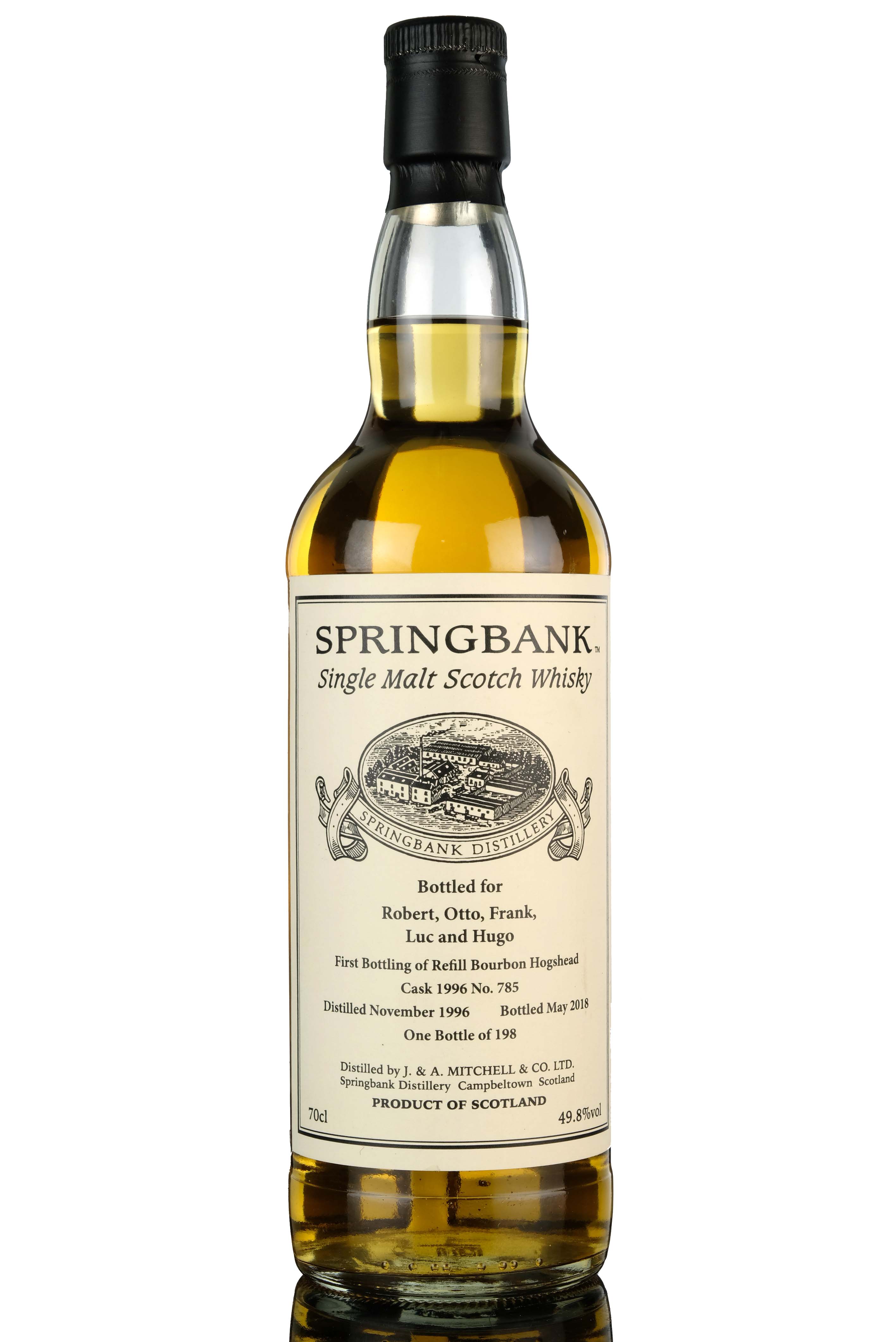 Springbank 1996 - 2018 Private Single Cask 785
