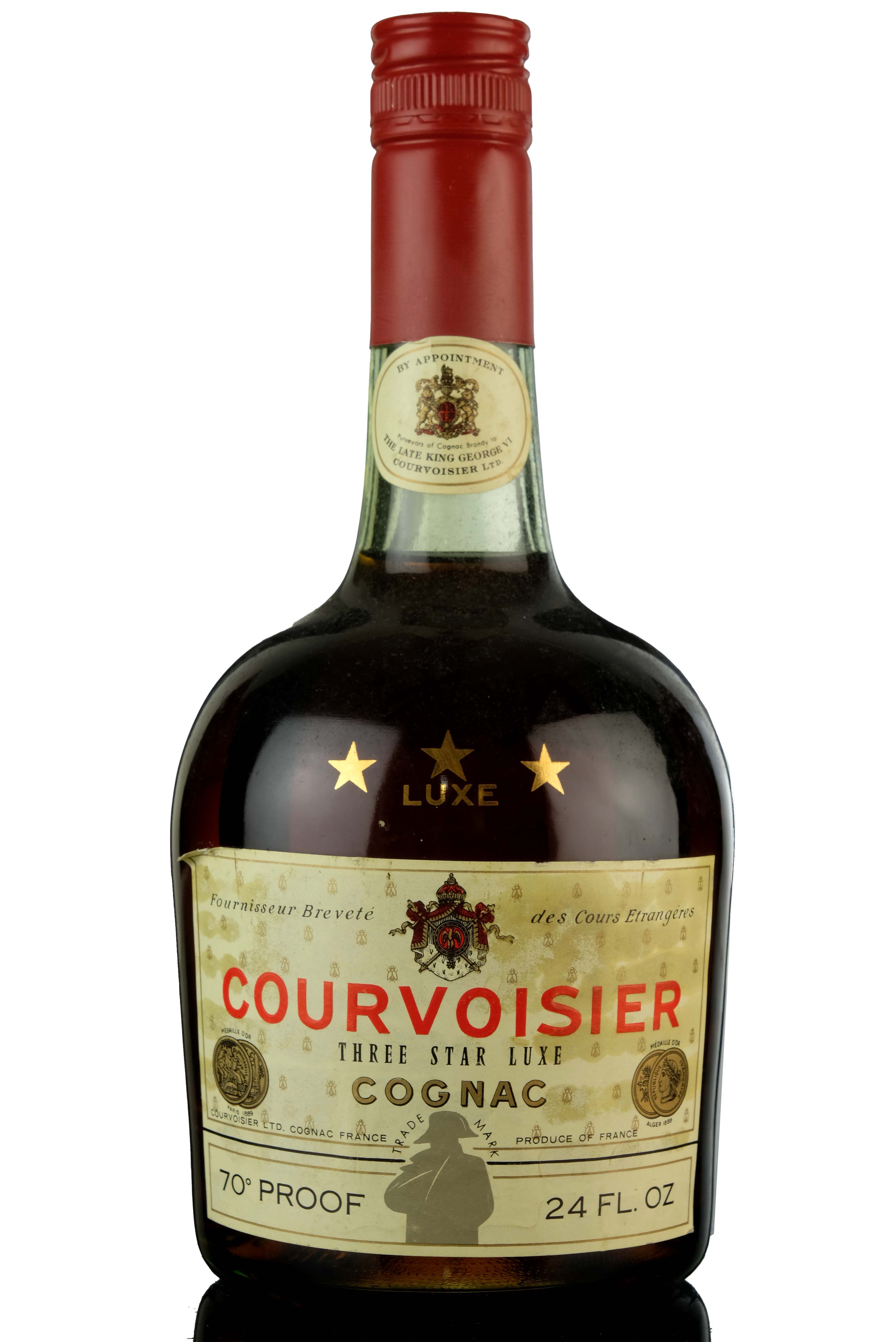 Courvoisier 3 Star Cognac - 1970s