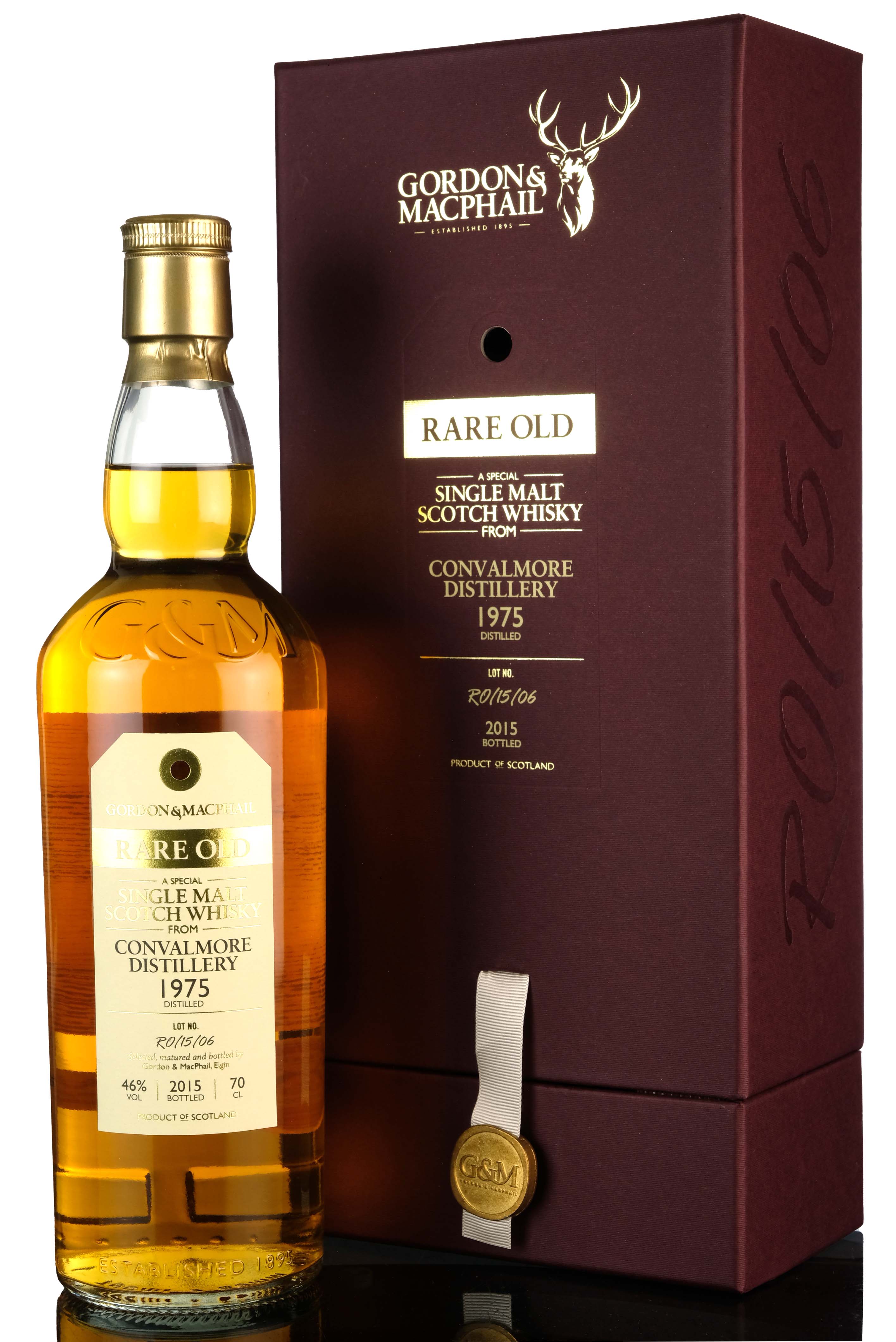 Convalmore 1975 - 2015 Rare Old Gordon Macphail Ro1506