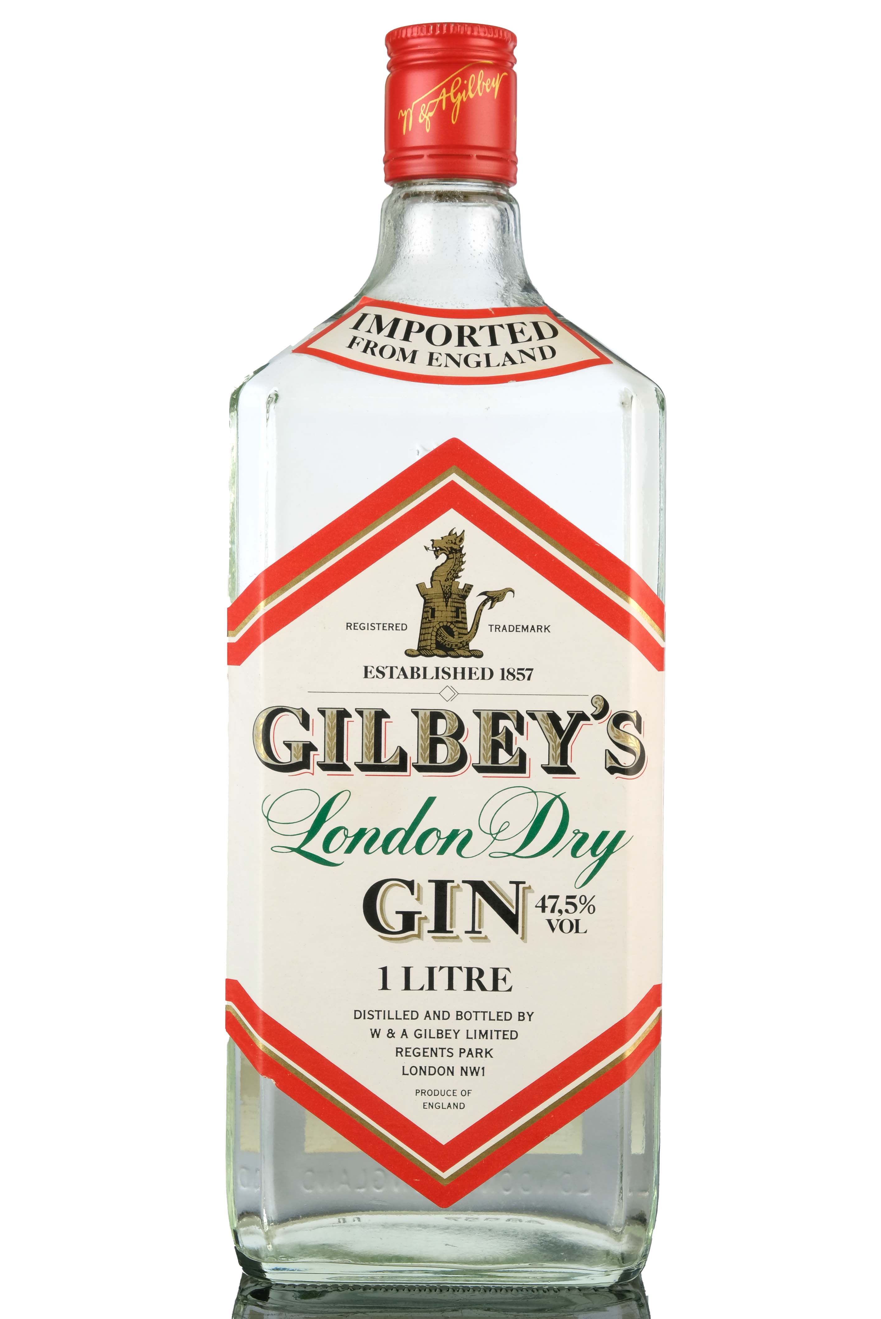 Gilbeys Dry Gin - 1 Litre
