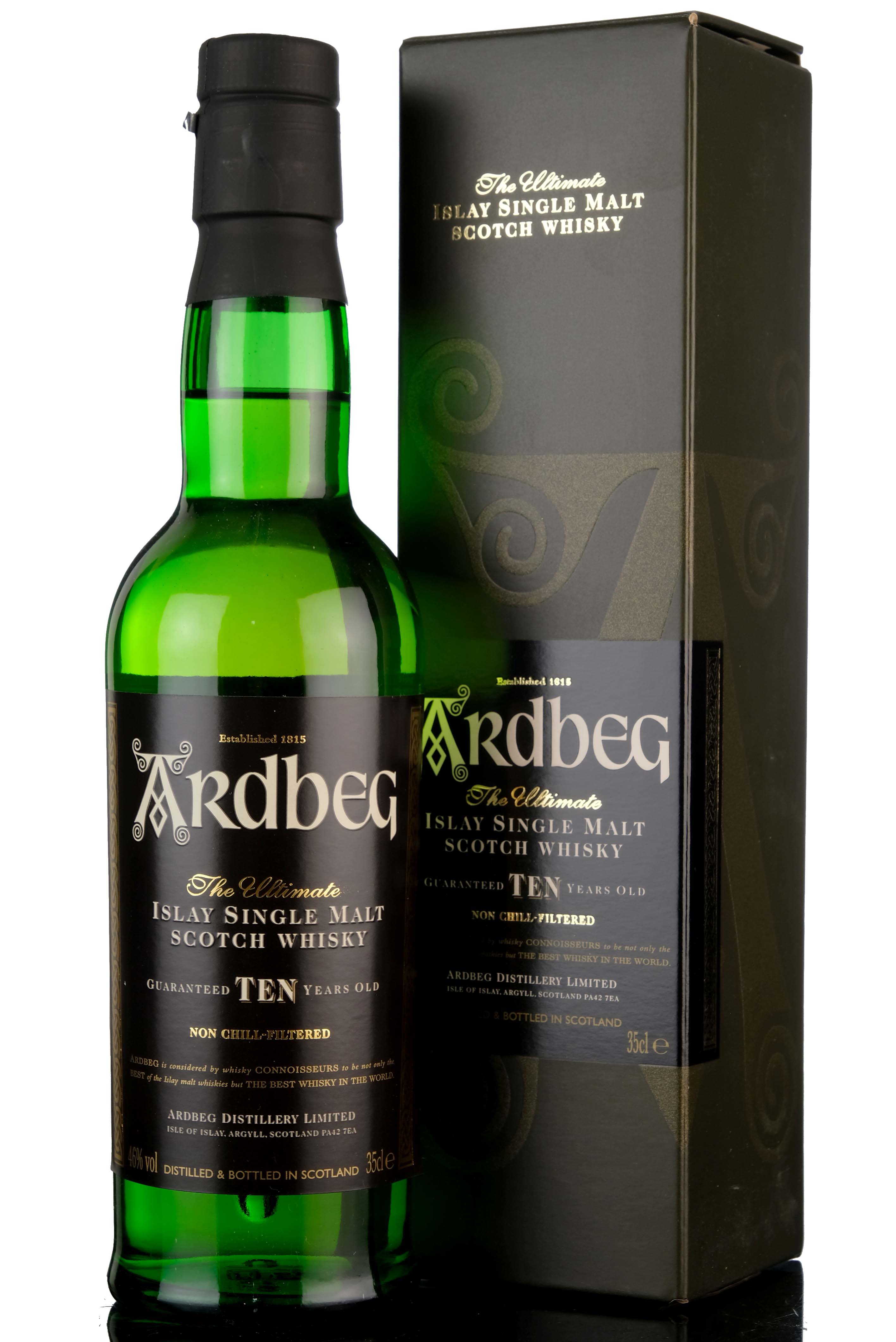 Ardbeg 10 Year Old - Half Bottle
