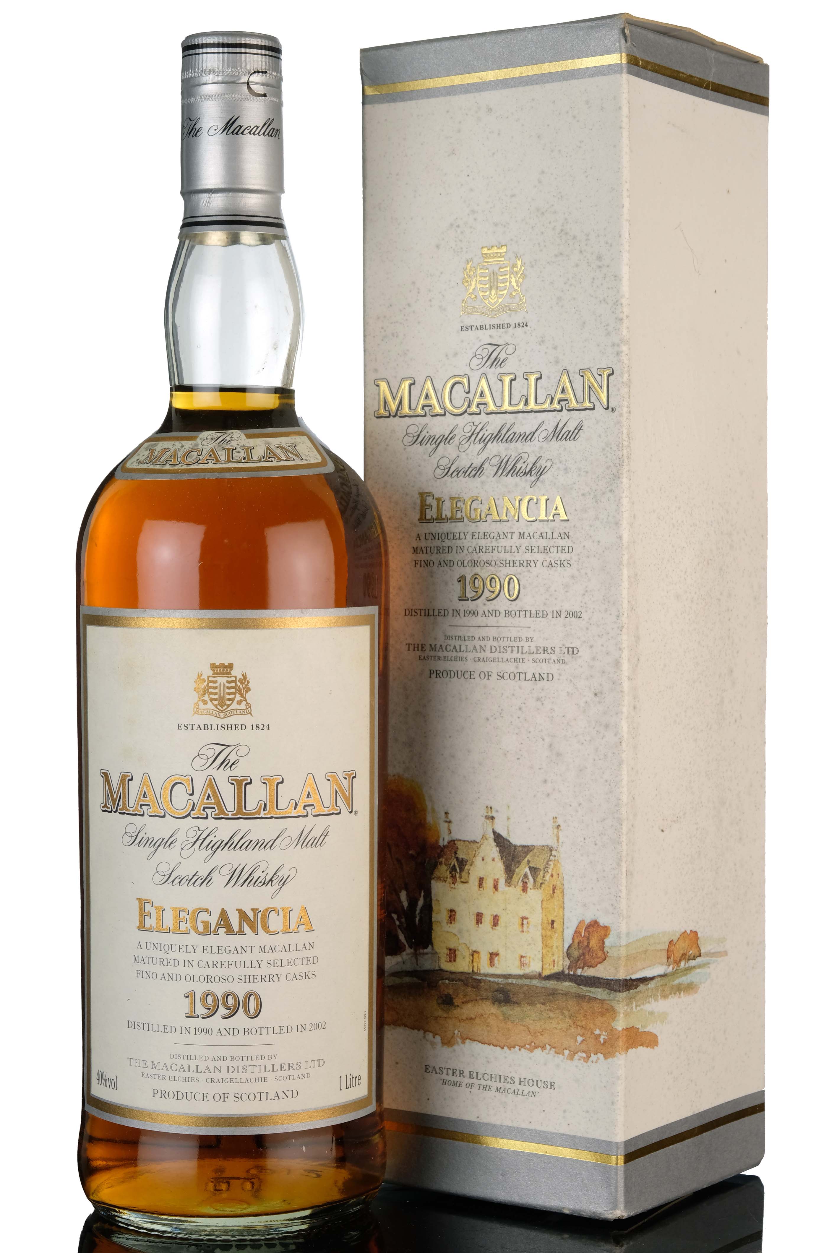 Macallan 1990-2002 - Elegancia - 1 Litre