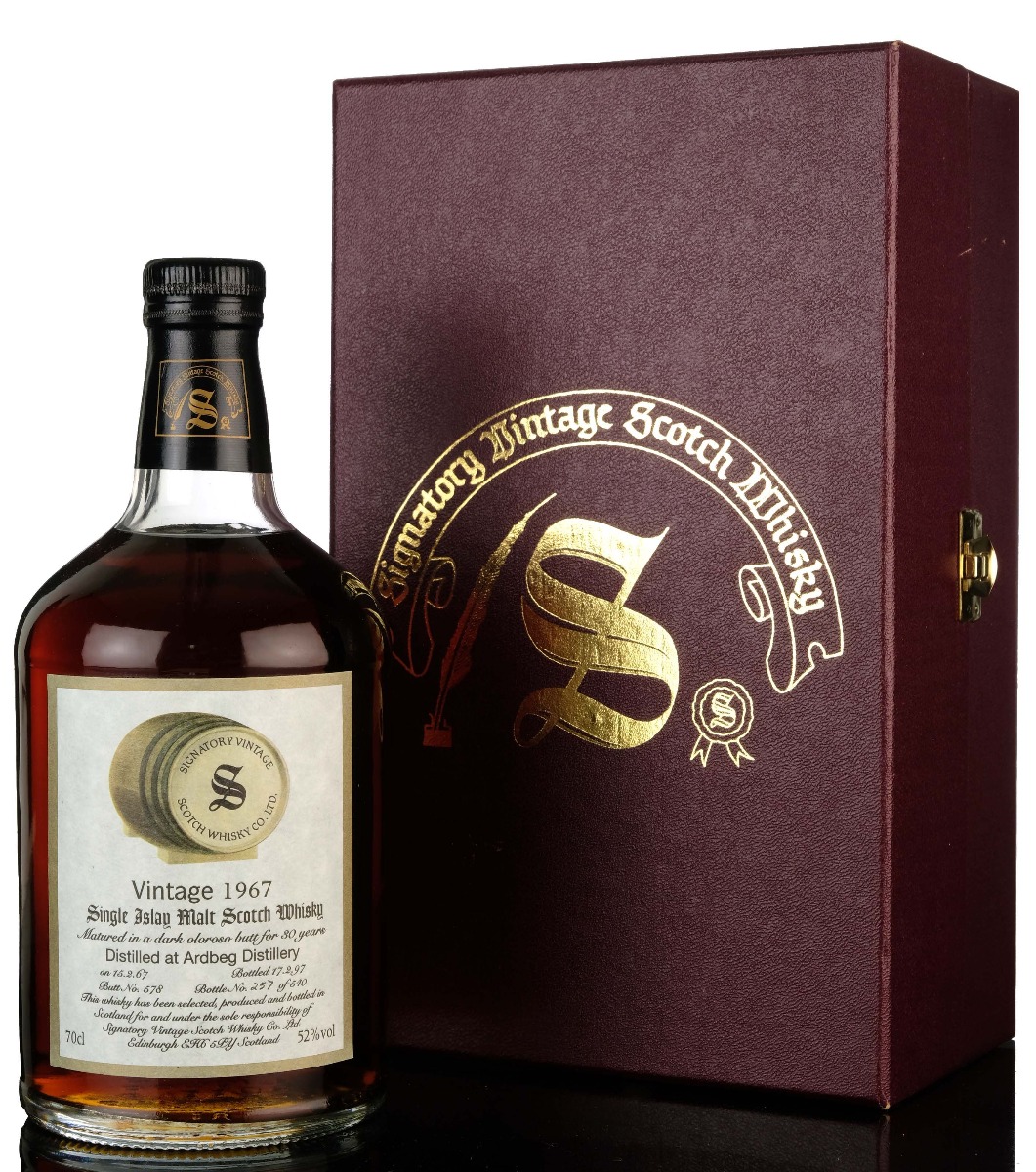 Ardbeg 1967-1997 - 30 Year Old - Signatory Vintage - Single Cask 578