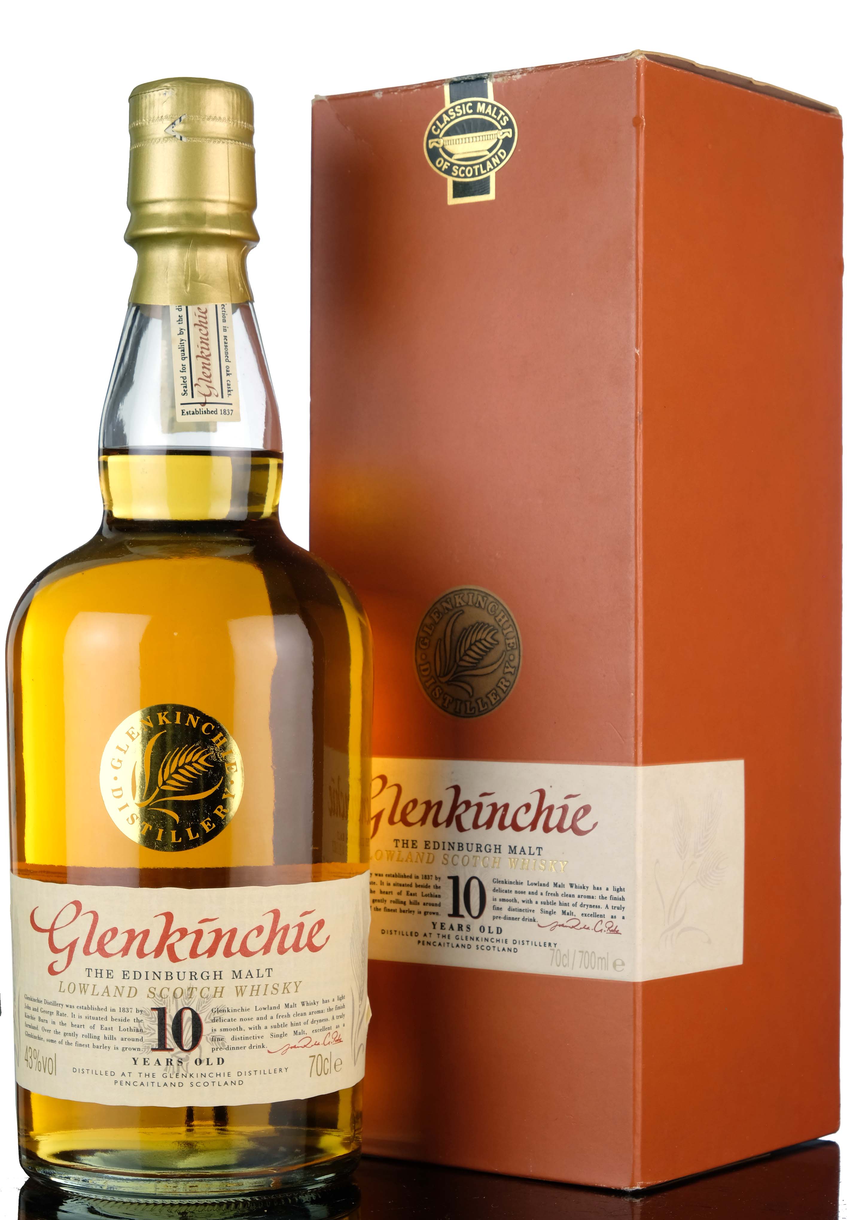 Glenkinchie 10 Year Old